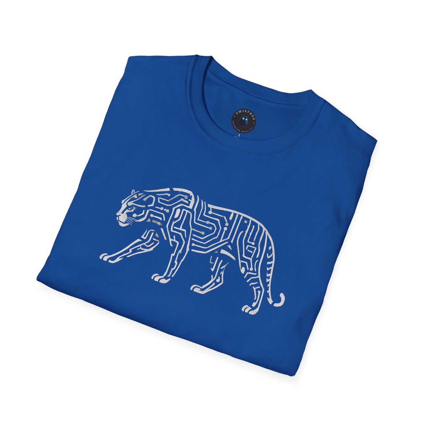 Cyber Tiger T-Shirt | Futuristic Animal Design