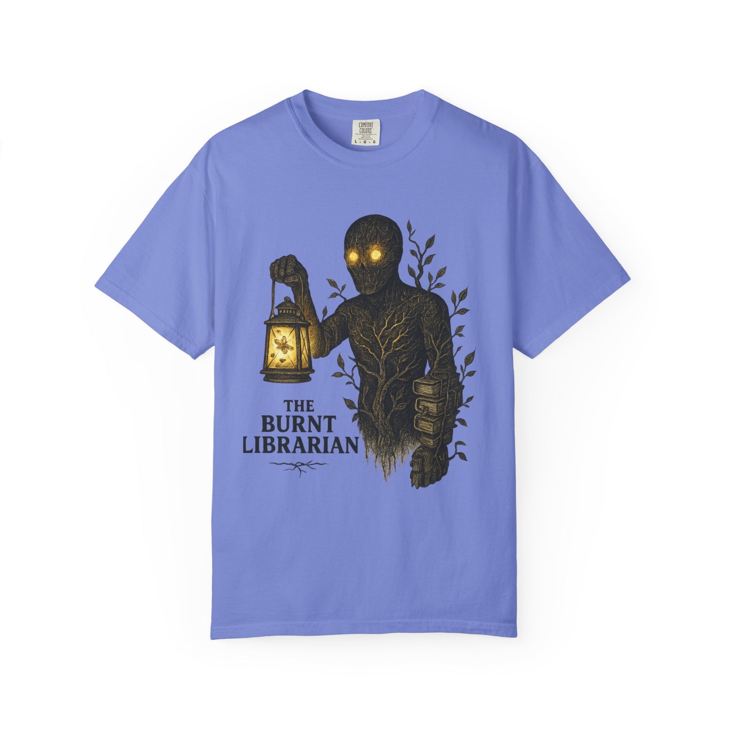 The Burnt Librarian T-Shirt – Dark Academia Horror Graphic Tee | Twistbug