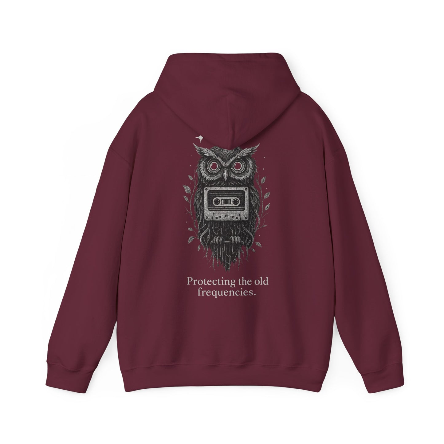 Vintage Cassette Sweatshirt - Protecting the Old Frequencies Design