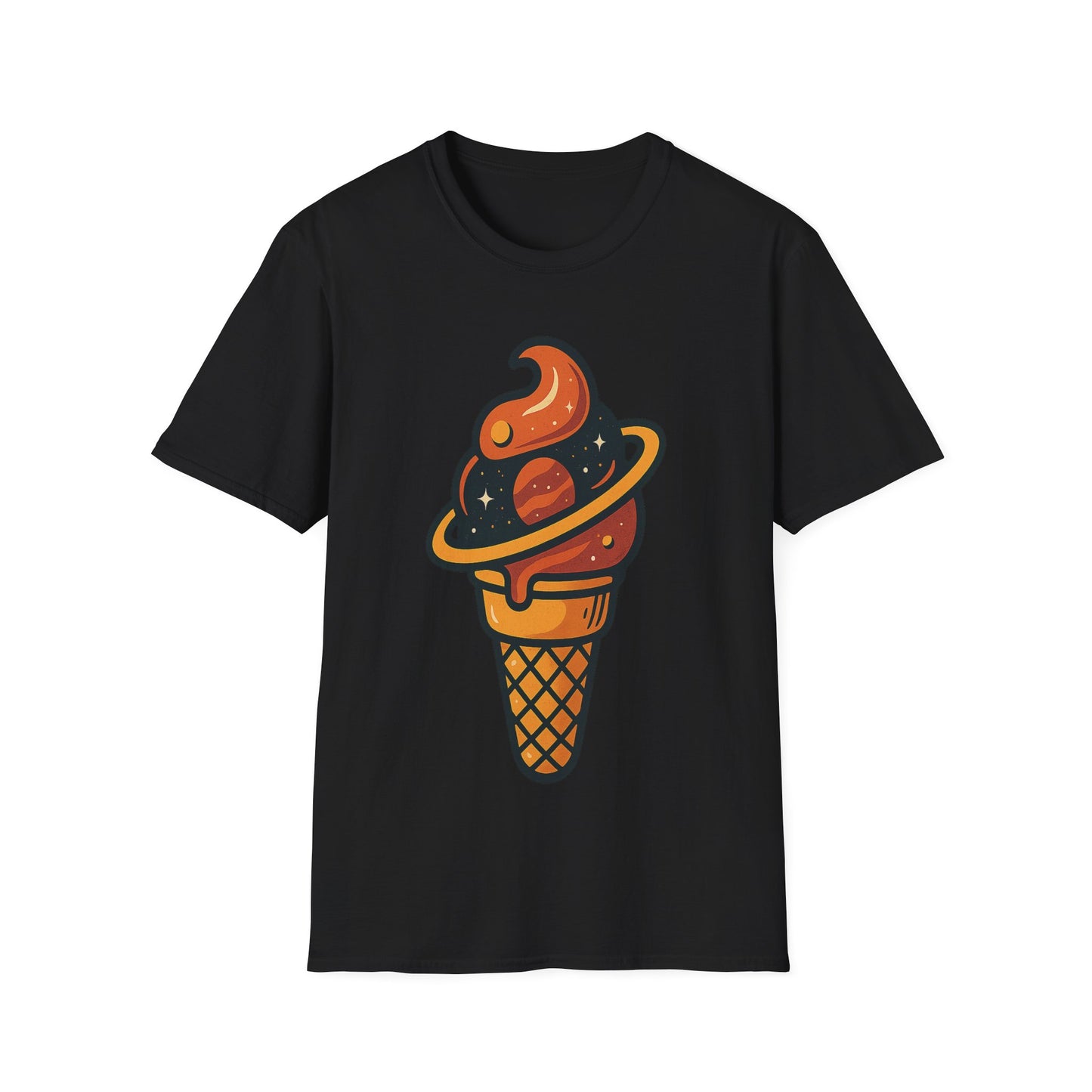 Galactic Ice Cream Unisex Softstyle T-Shirt