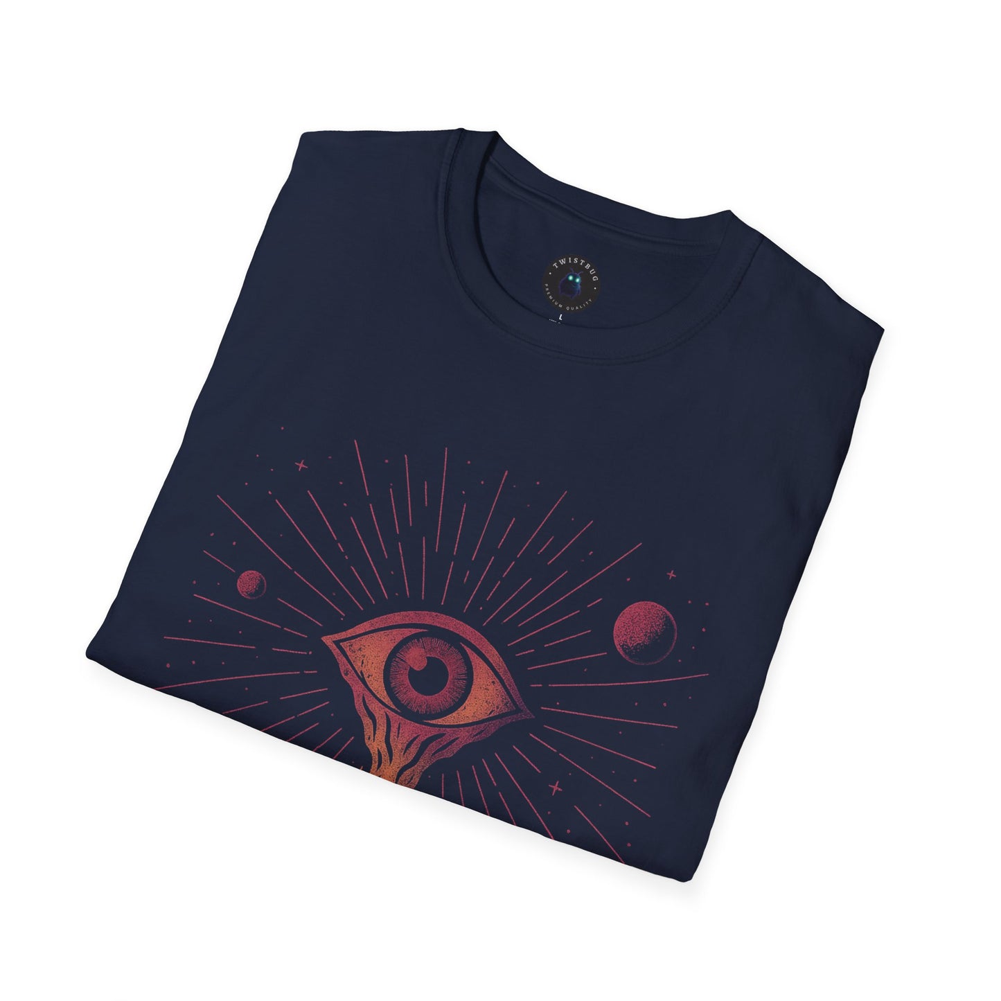 Eye of the Mountain — Cosmic Watcher Graphic T-Shirt | Twistbug