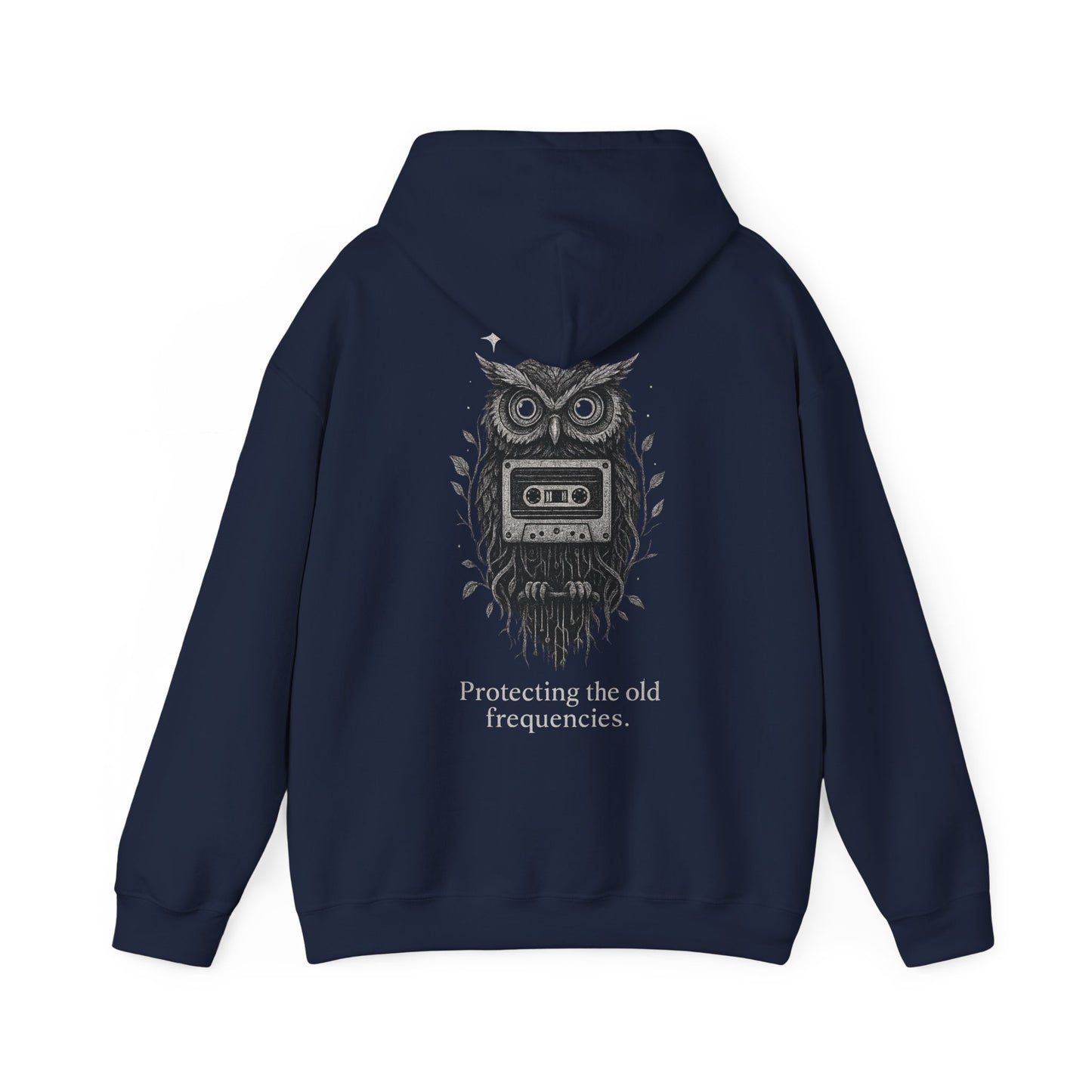 Vintage Cassette Sweatshirt - Protecting the Old Frequencies Design