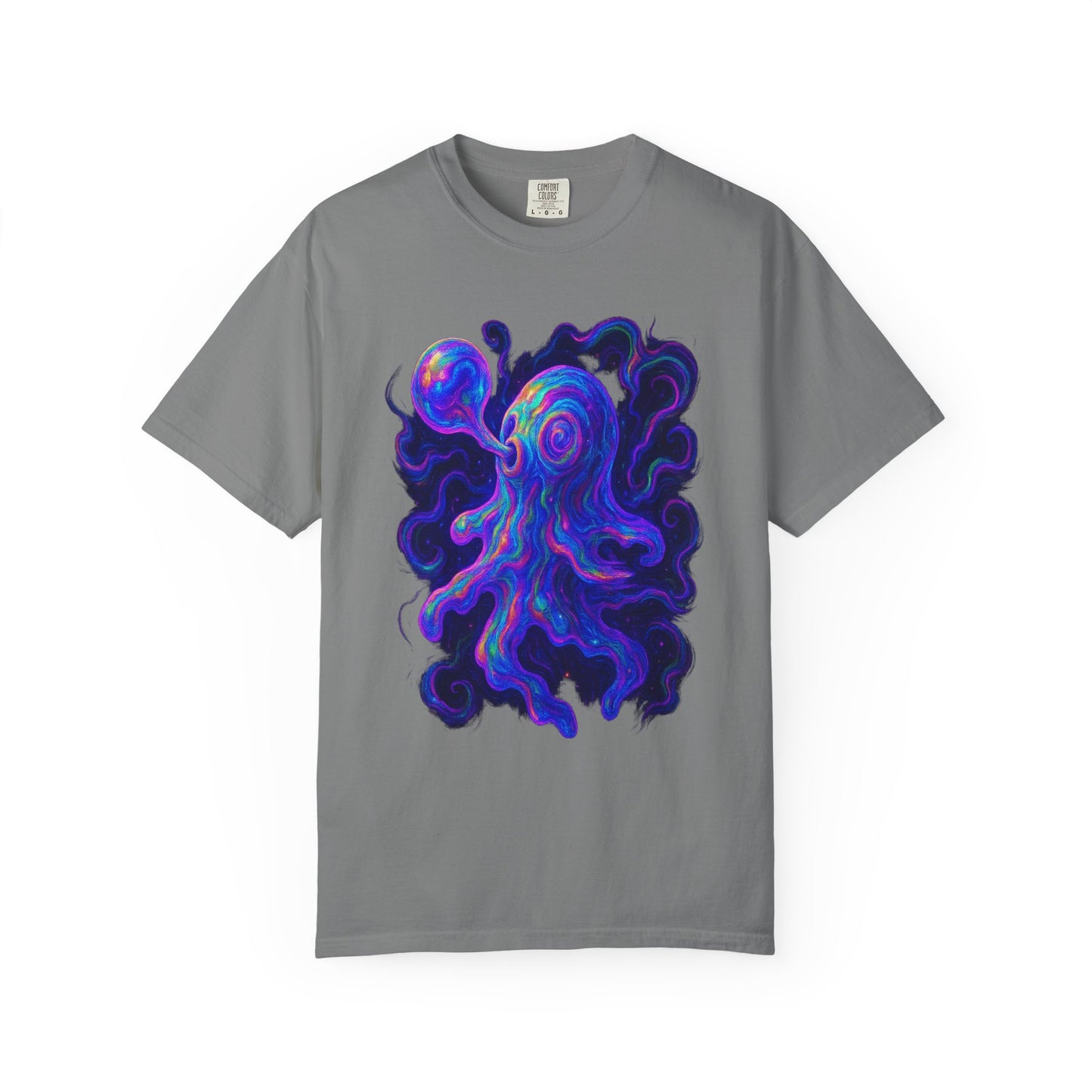 Cosmic Octopus T-Shirt – Psychedelic Deep Sea Alien Graphic Tee | Twistbug