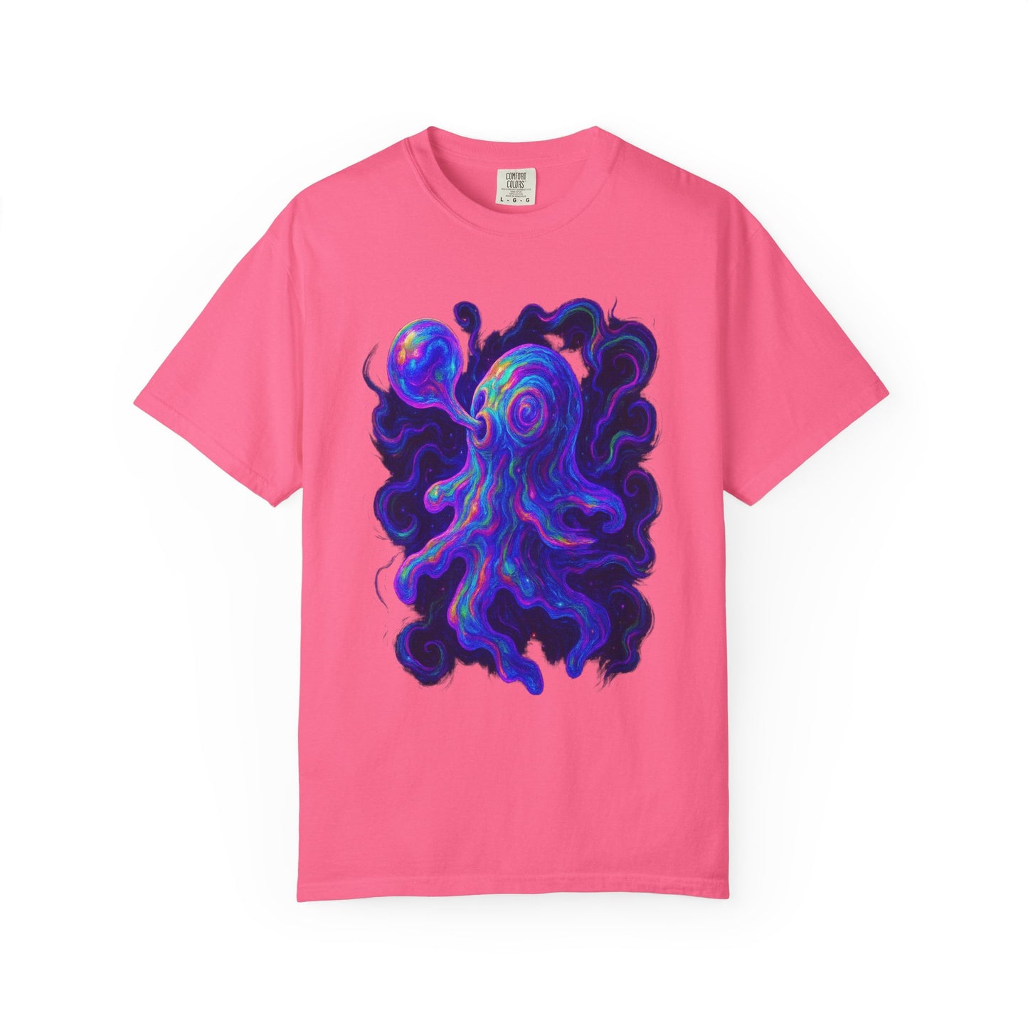 Cosmic Octopus T-Shirt – Psychedelic Deep Sea Alien Graphic Tee | Twistbug