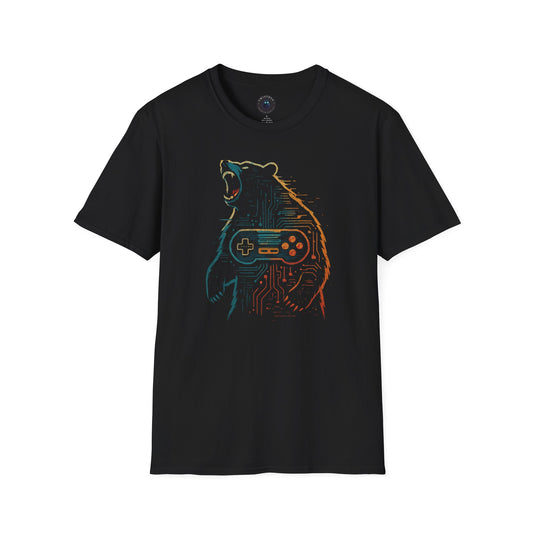Cyber Bear Gamer Tee – Circuit Controller Graphic