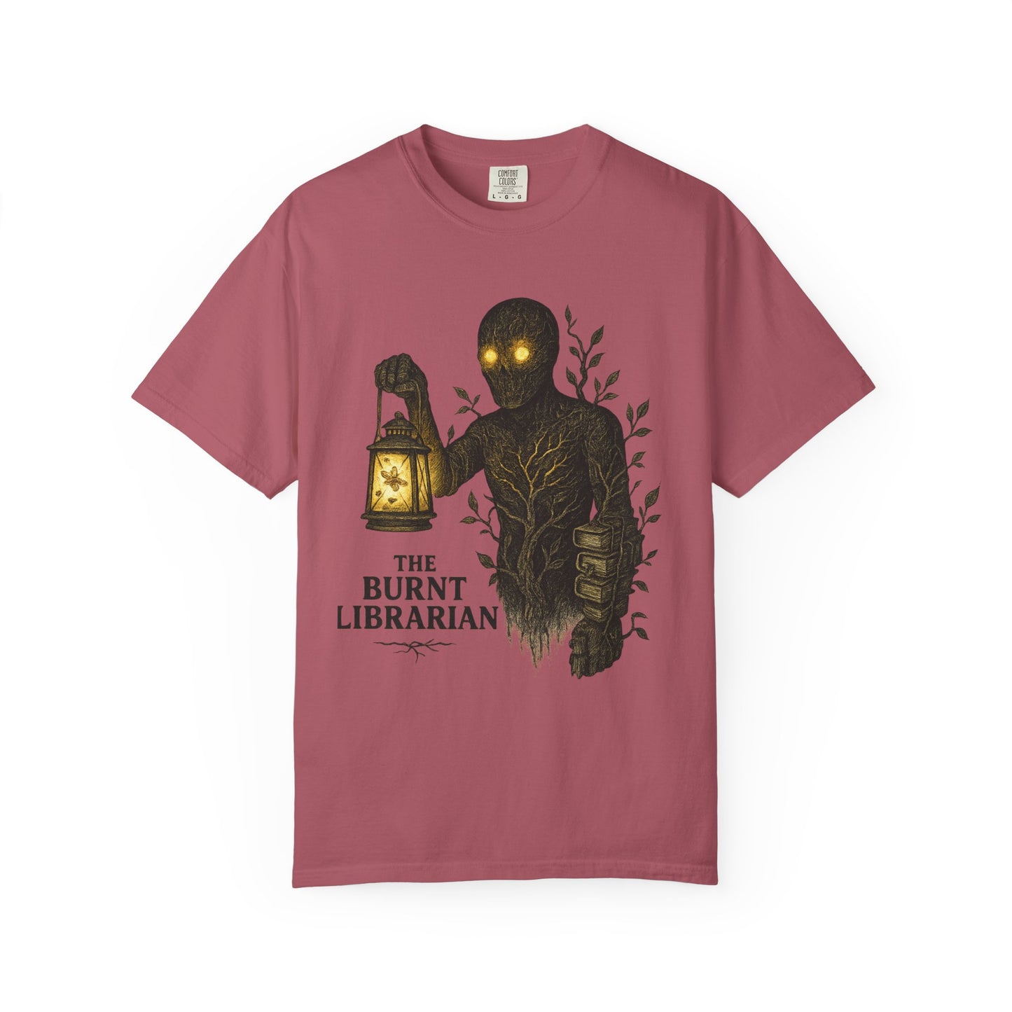The Burnt Librarian T-Shirt – Dark Academia Horror Graphic Tee | Twistbug