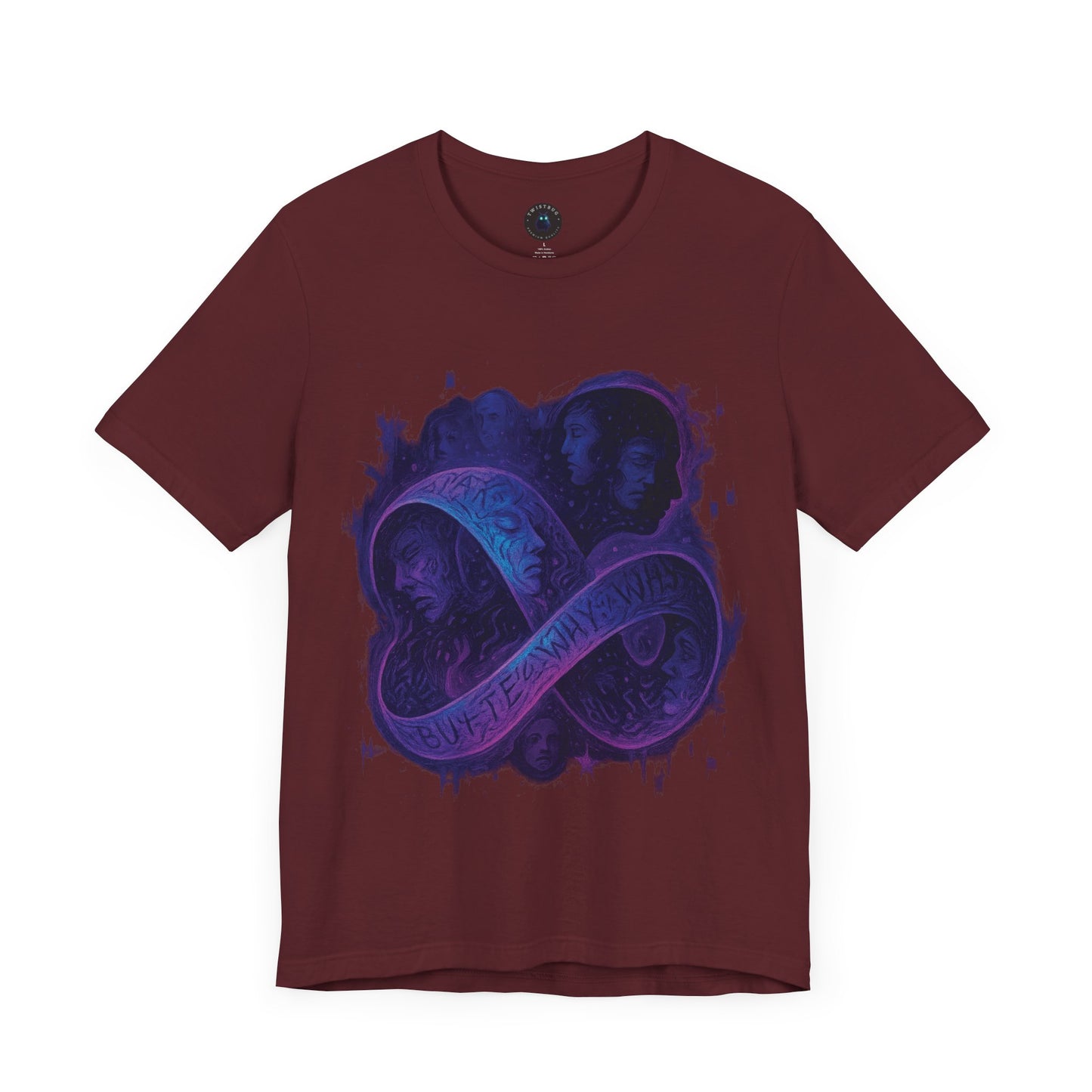 Consciousness Loop T-shirt – Surreal Möbius Strip of Thought | Twistbug