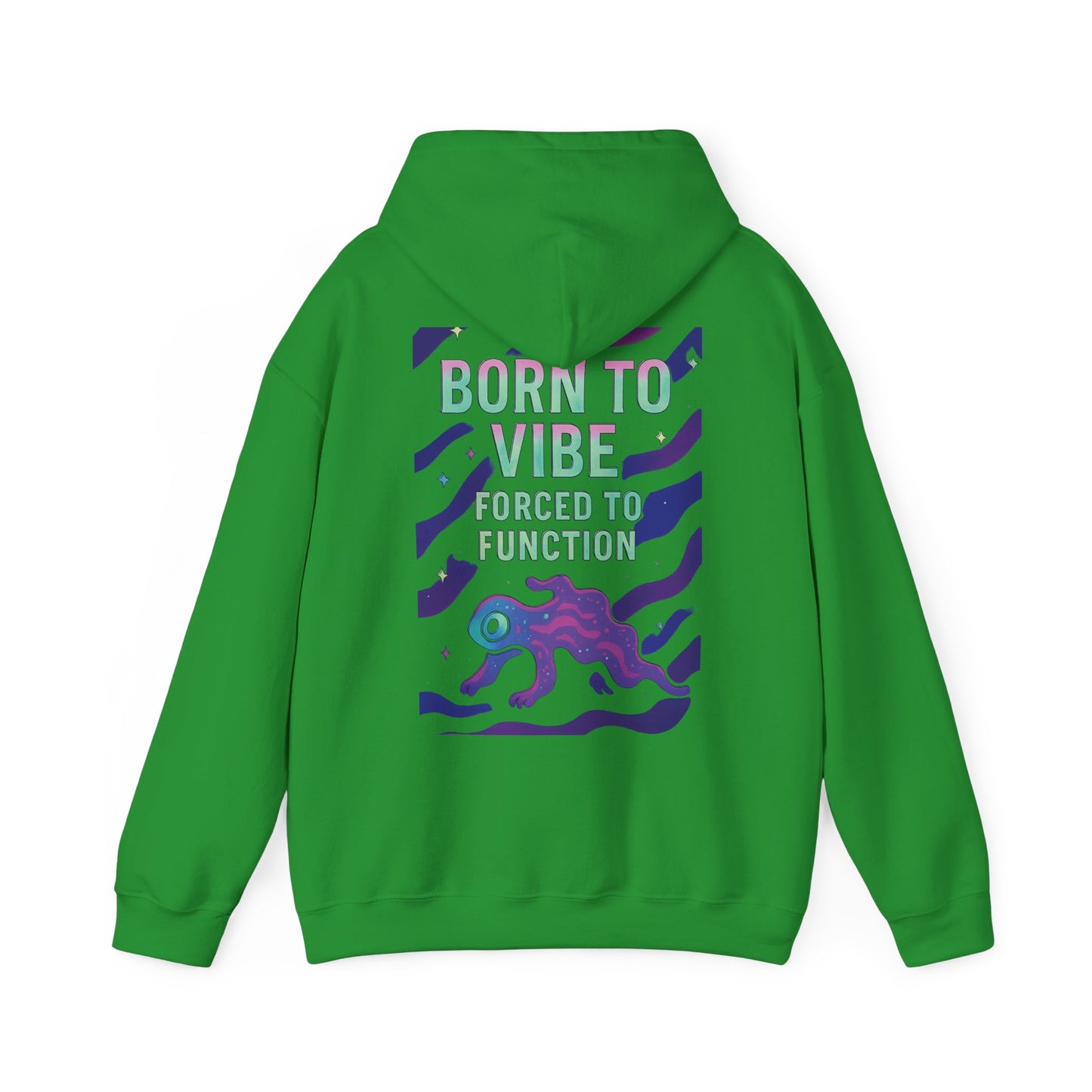 Born to Vibe Hooded Sweatshirt, Casual Streetwear, Unisex Gift, Cozy Hoodie, Perfect for Fall, Vibe Apparel
