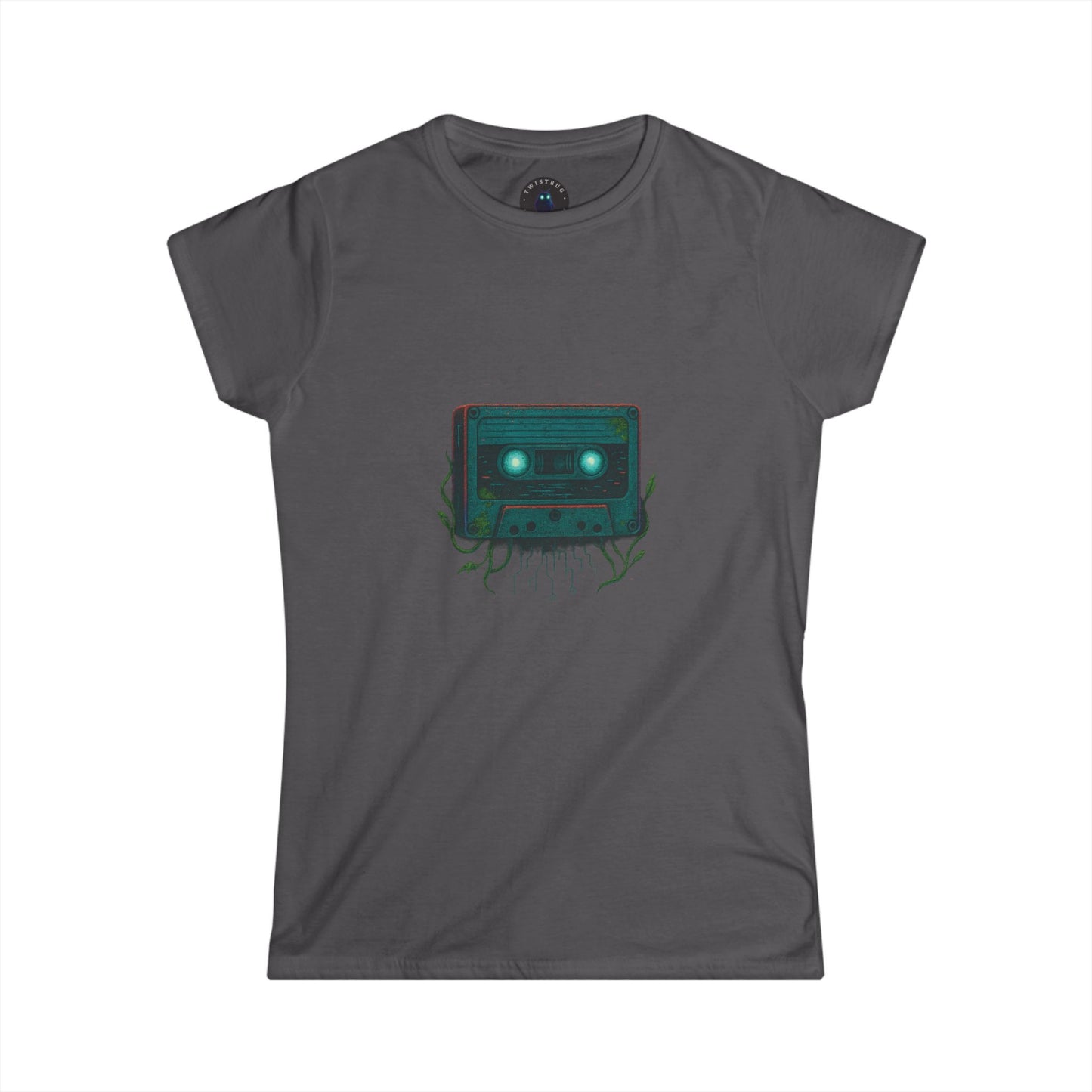 Guardian Frequencies Women’s T-Shirt – Retro Cassette Owl Design | Twistbug