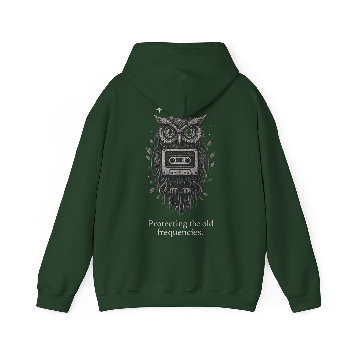 Vintage Cassette Sweatshirt - Protecting the Old Frequencies Design