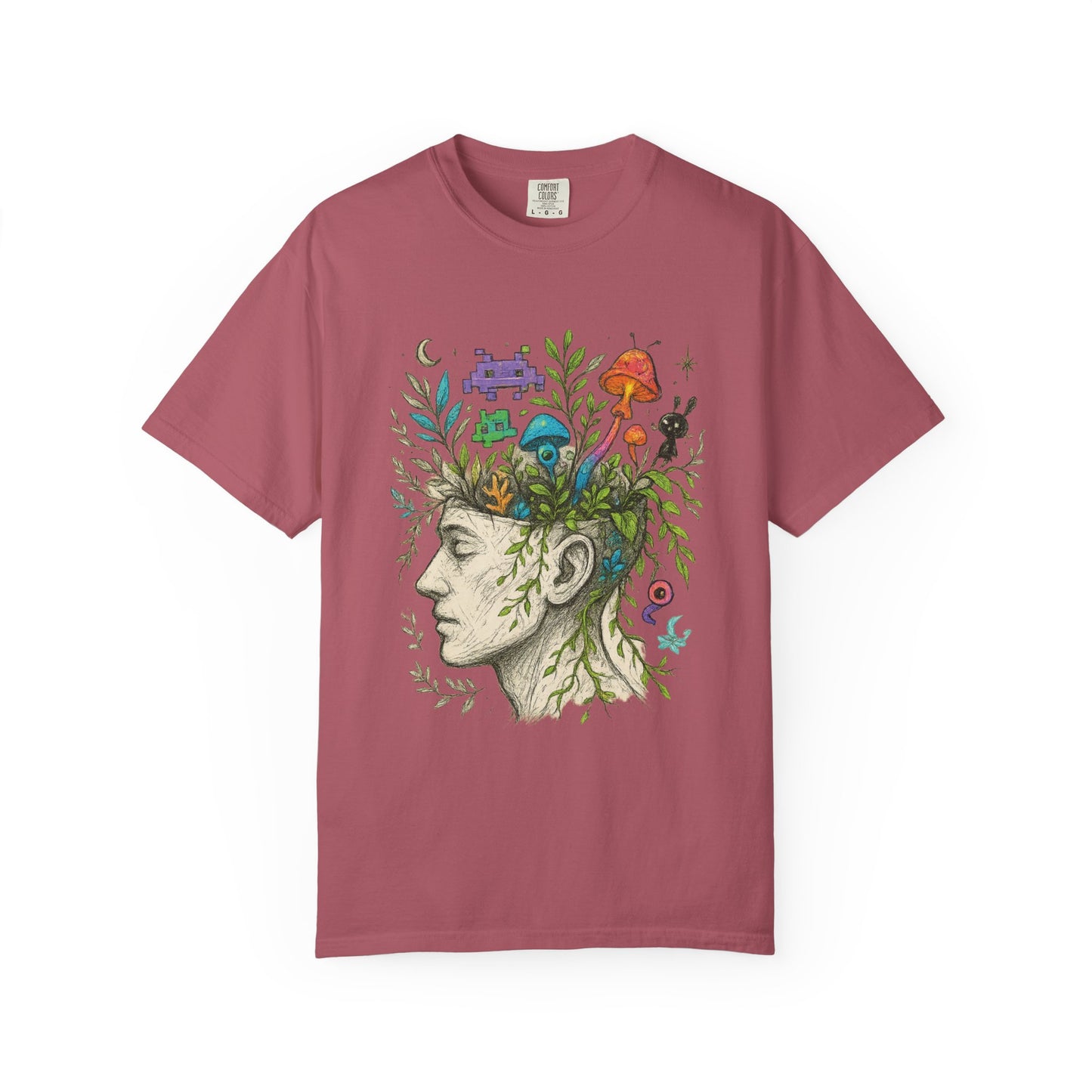 Mind Garden T-Shirt – Surreal Botanical Art