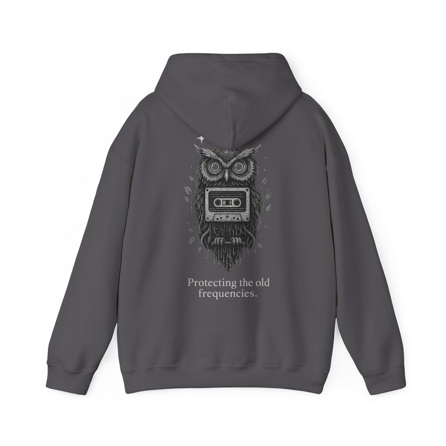 Vintage Cassette Sweatshirt - Protecting the Old Frequencies Design