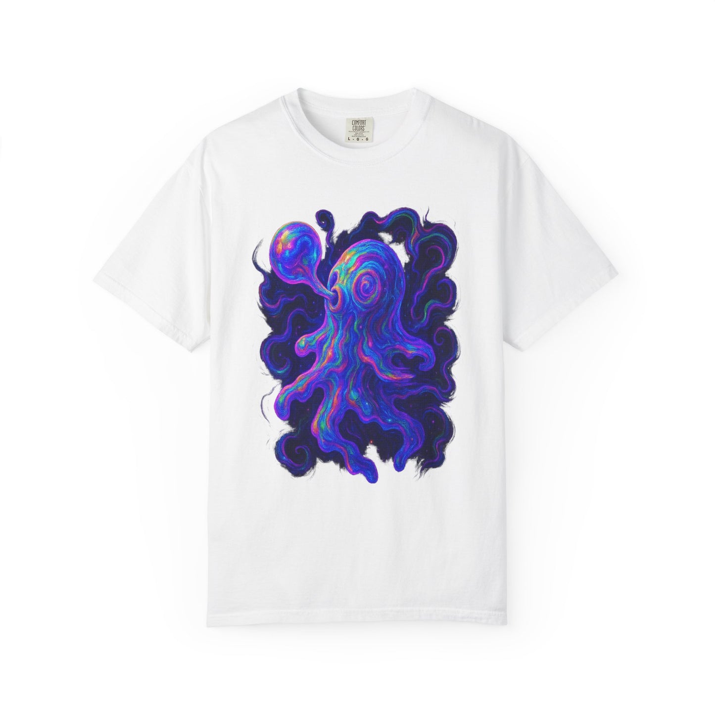 Cosmic Octopus T-Shirt – Psychedelic Deep Sea Alien Graphic Tee | Twistbug