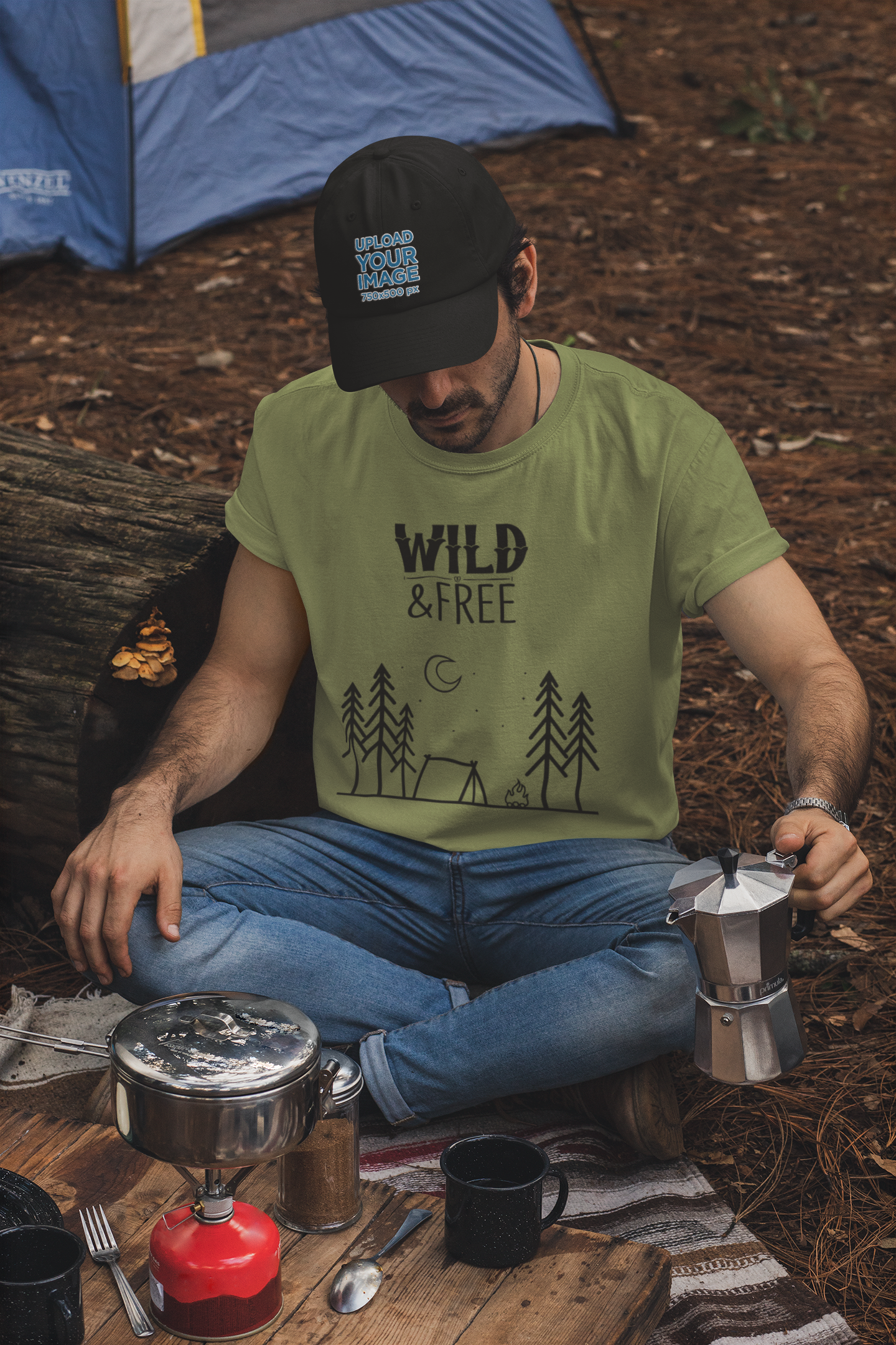 Unisex Wild and Free T-shirt, Adventure Apparel, Camping Shirt, Nature Lover Gift, Outdoorsy Vibes, Summer Wardrobe Essential
