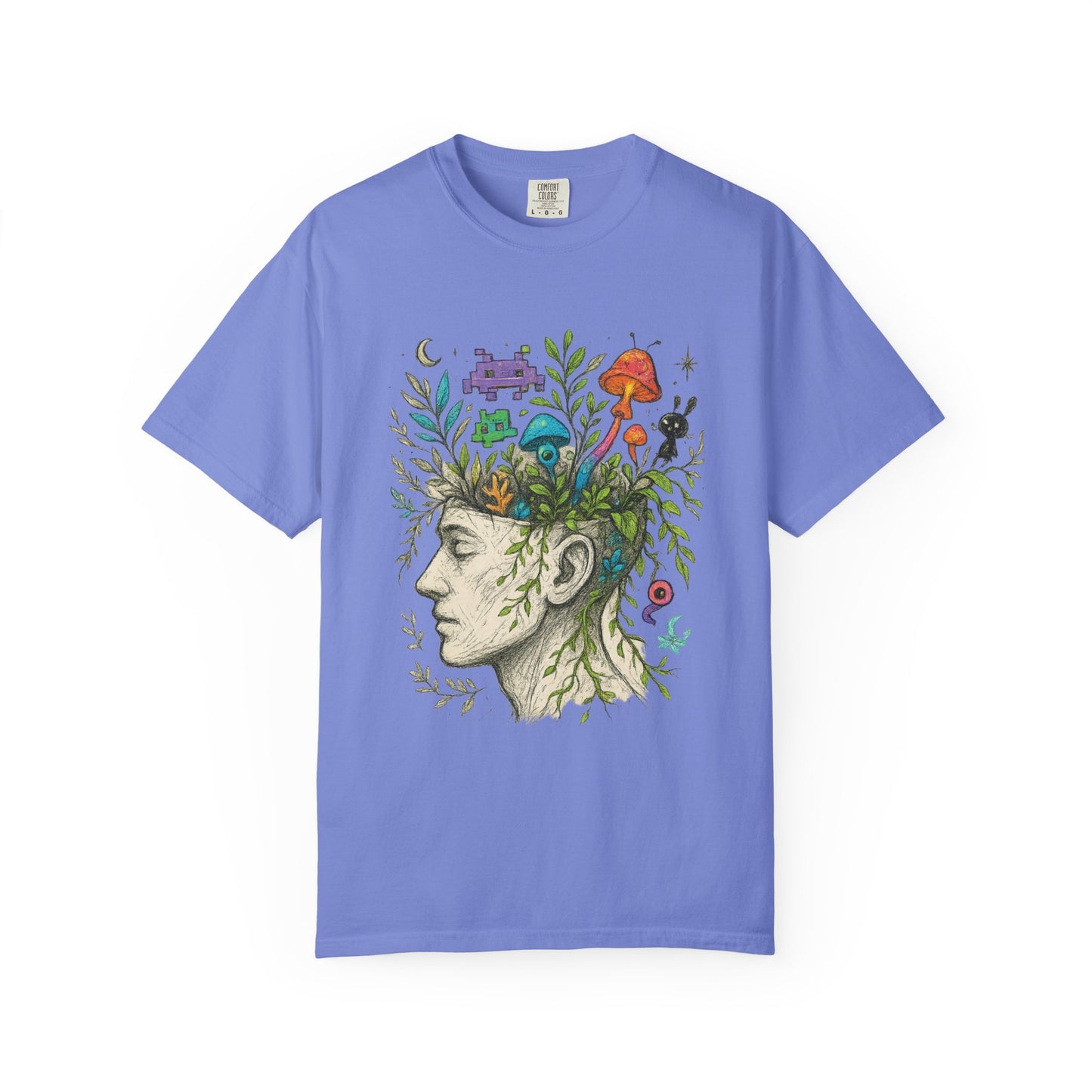 Mind Garden T-Shirt – Surreal Botanical Art