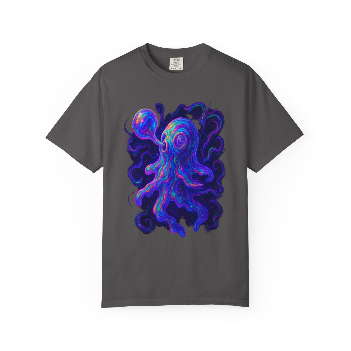 Cosmic Octopus T-Shirt – Psychedelic Deep Sea Alien Graphic Tee | Twistbug