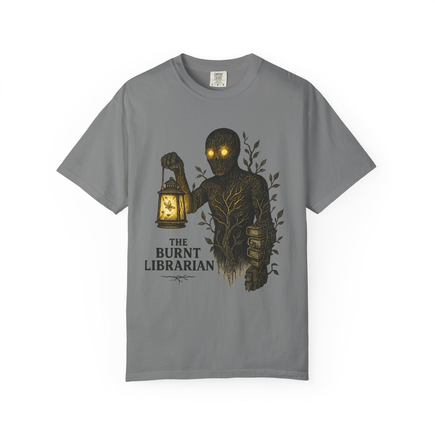 The Burnt Librarian T-Shirt – Dark Academia Horror Graphic Tee | Twistbug