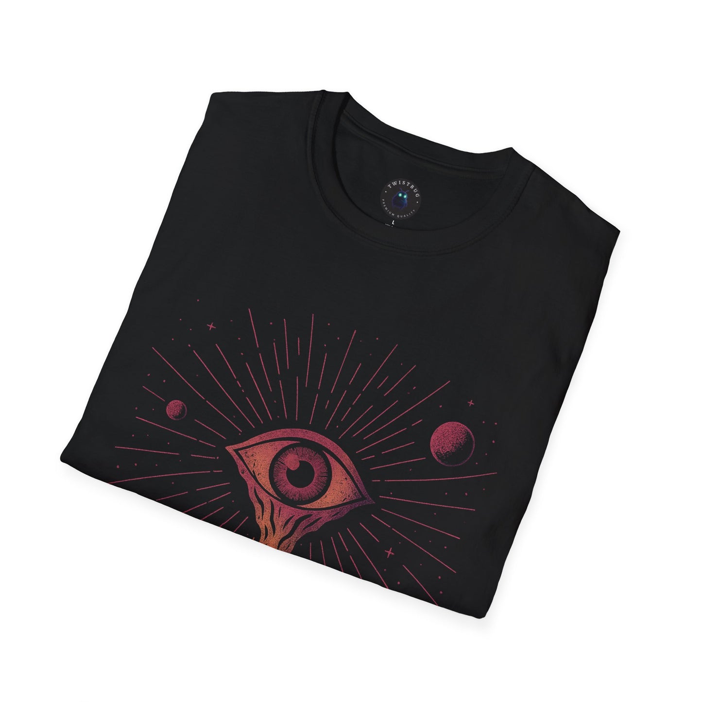 Eye of the Mountain — Cosmic Watcher Graphic T-Shirt | Twistbug