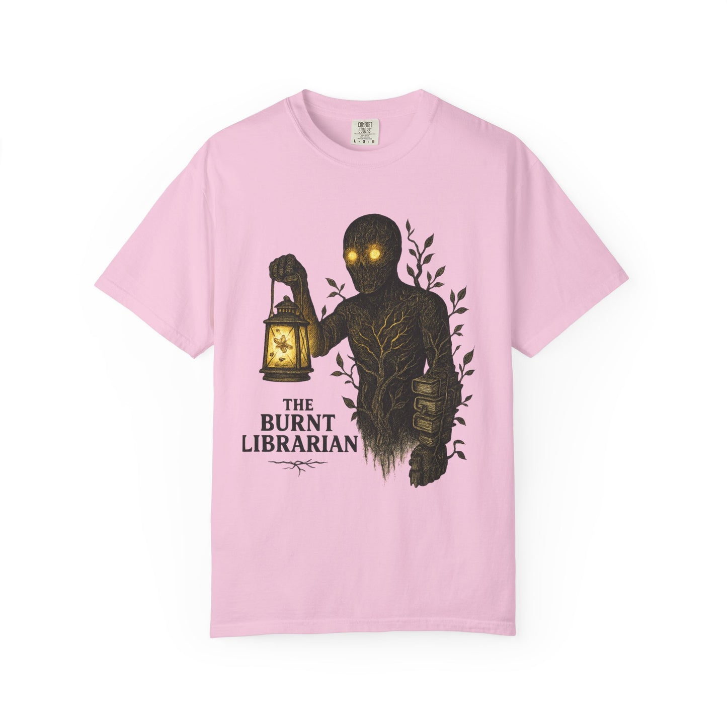 The Burnt Librarian T-Shirt – Dark Academia Horror Graphic Tee | Twistbug