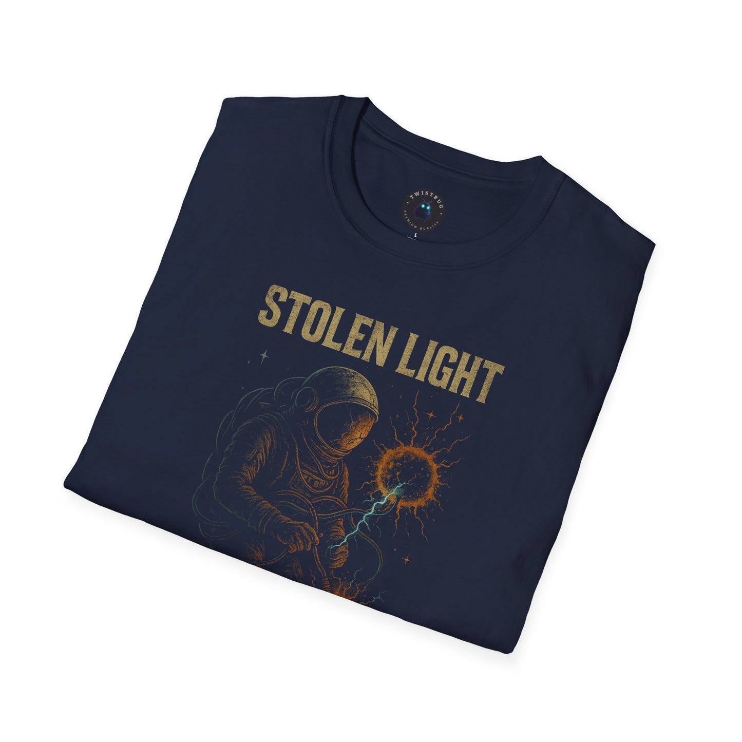 Stolen Light From Dying Stars – Cosmic Astronaut T-Shirt