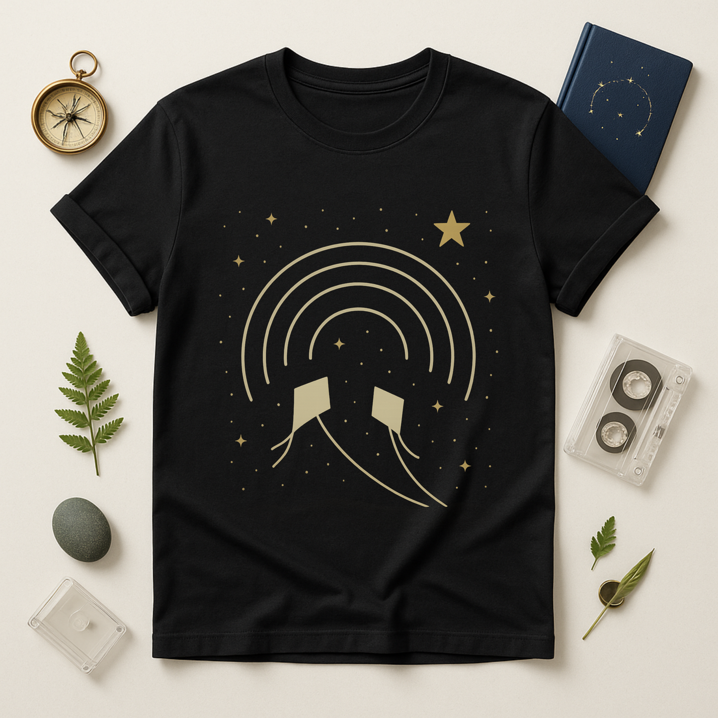 Signal Kites — Night Arcs Cosmic T-Shirt | Twistbug