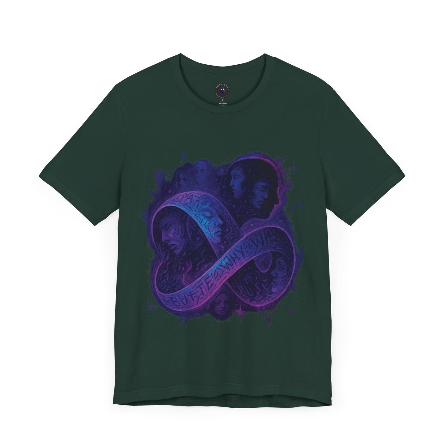 Consciousness Loop T-shirt – Surreal Möbius Strip of Thought | Twistbug