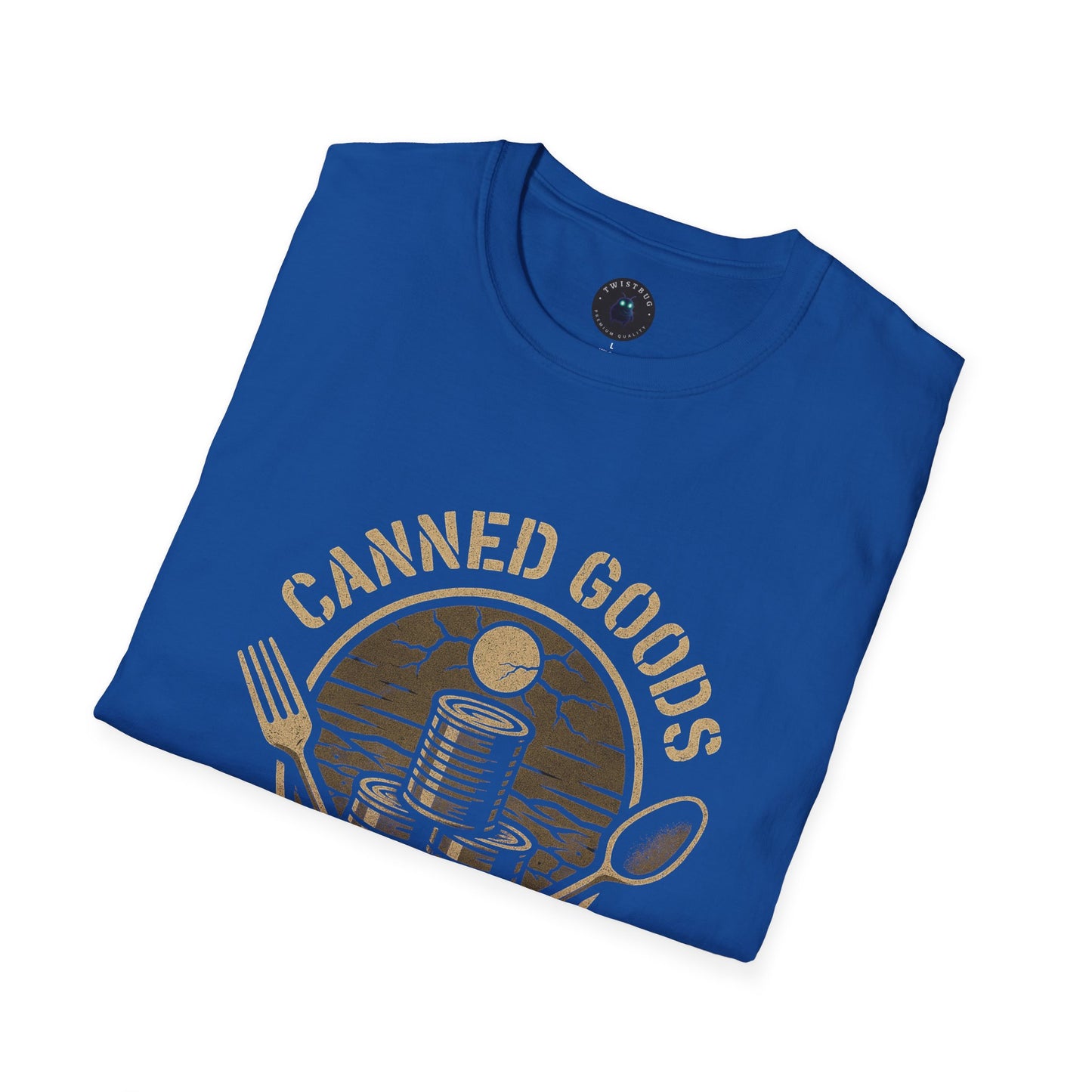 Canned Goods = Currency T-Shirt — Survivalist Symbol Tee