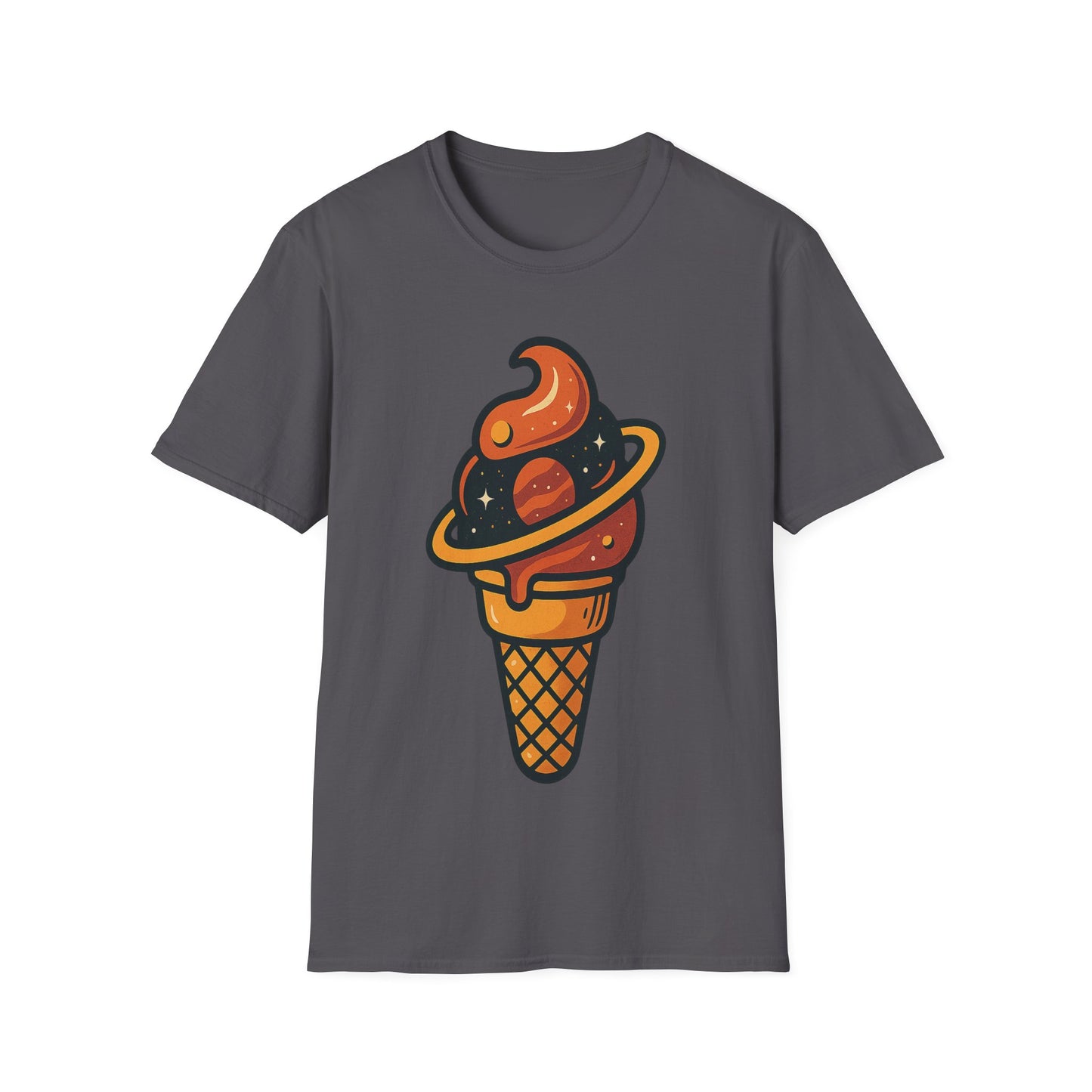 Galactic Ice Cream Unisex Softstyle T-Shirt
