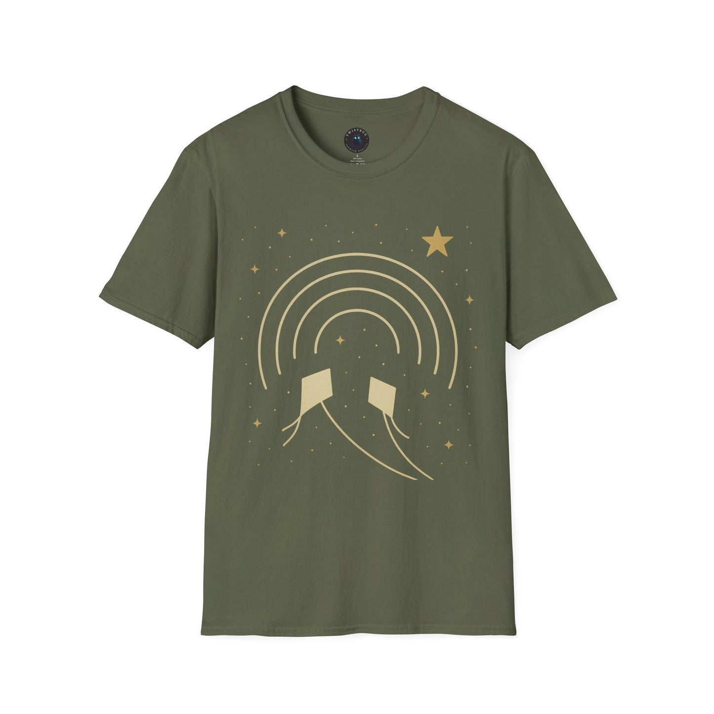 Signal Kites — Night Arcs Cosmic T-Shirt | Twistbug