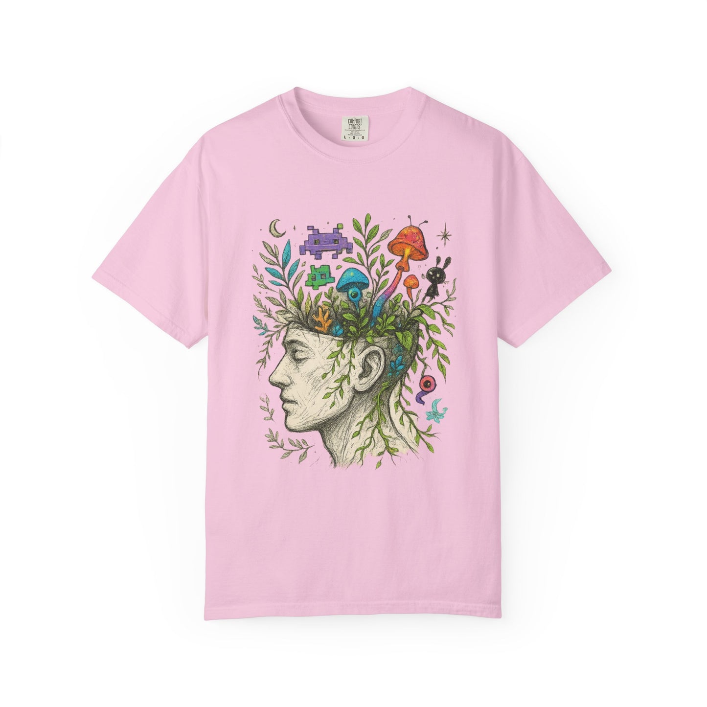 Mind Garden T-Shirt – Surreal Botanical Art