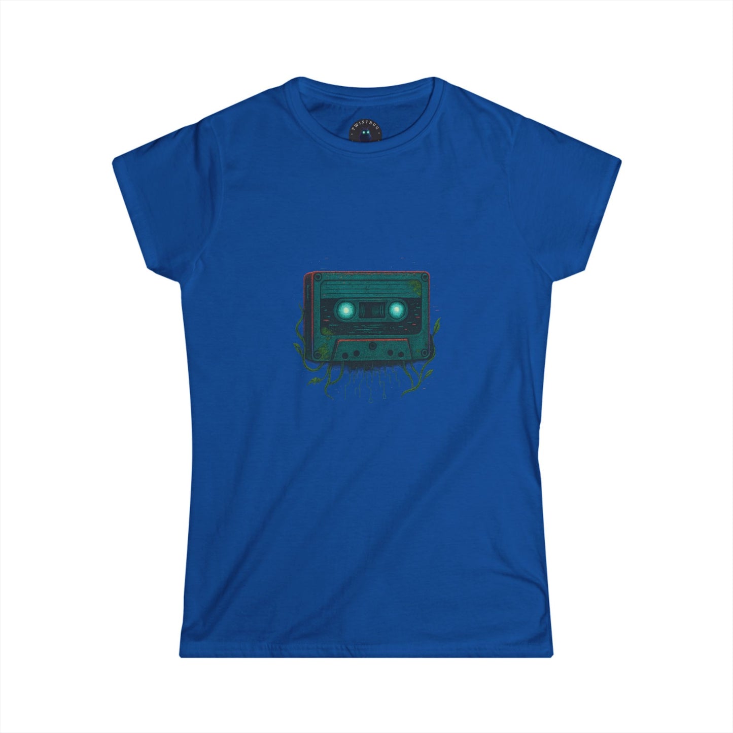 Guardian Frequencies Women’s T-Shirt – Retro Cassette Owl Design | Twistbug