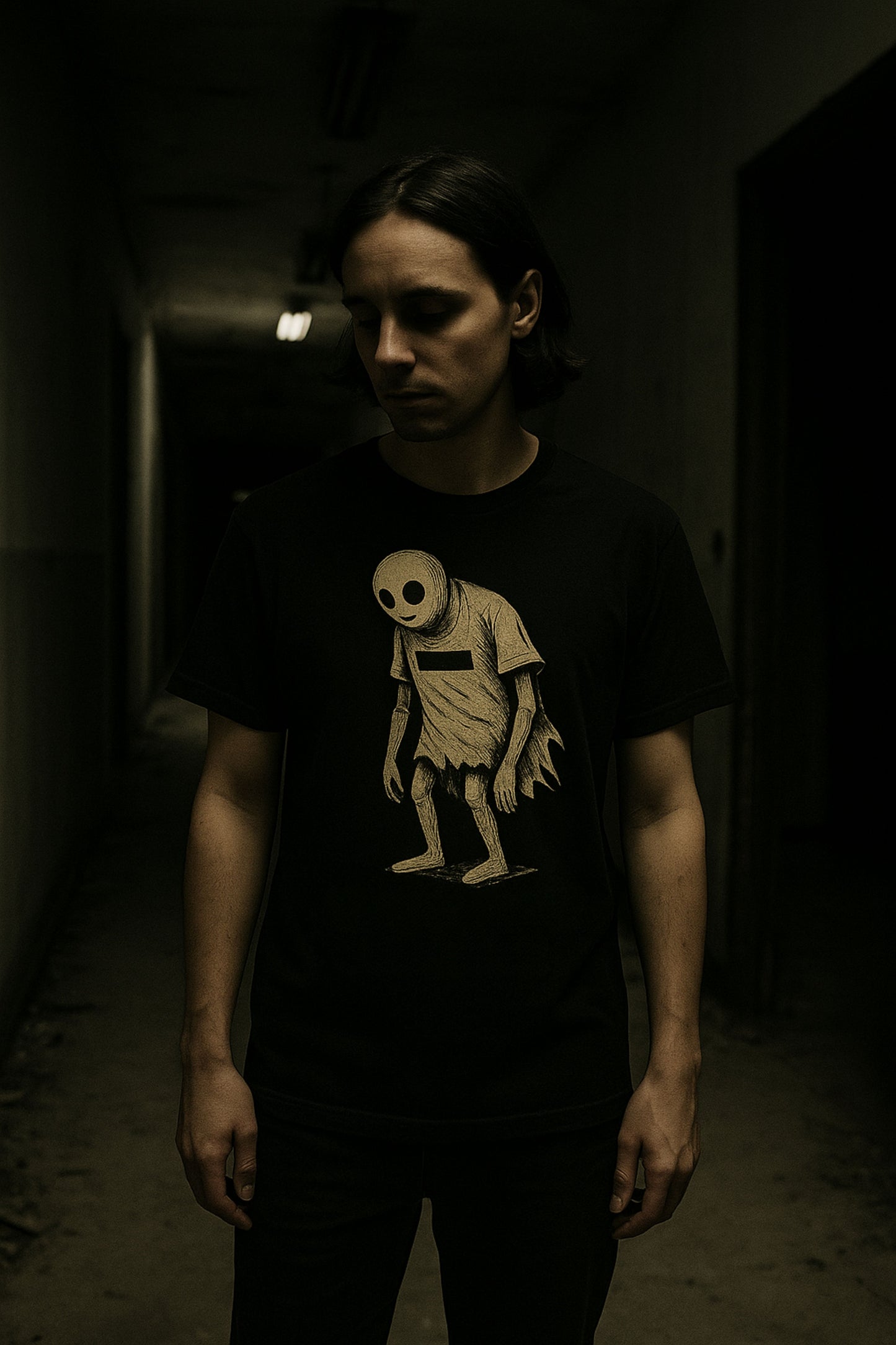The Hollow Courier T-Shirt – Analog Horror Liminal Graphic Tee | Twistbug
