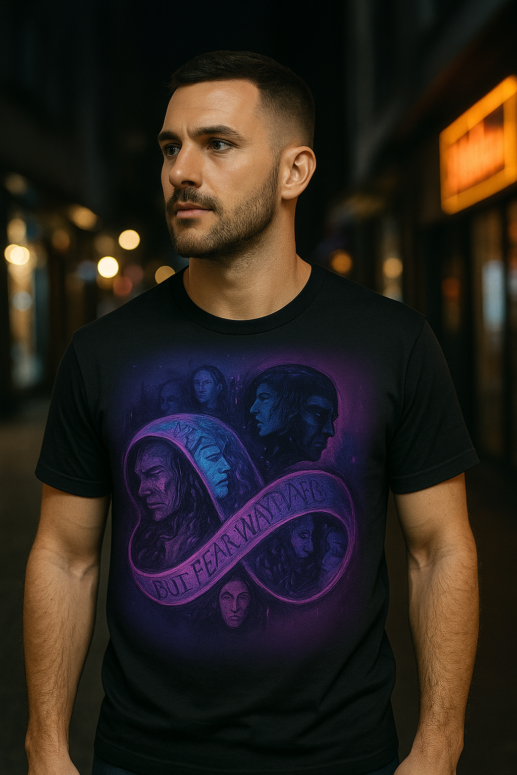 Consciousness Loop T-shirt – Surreal Möbius Strip of Thought | Twistbug