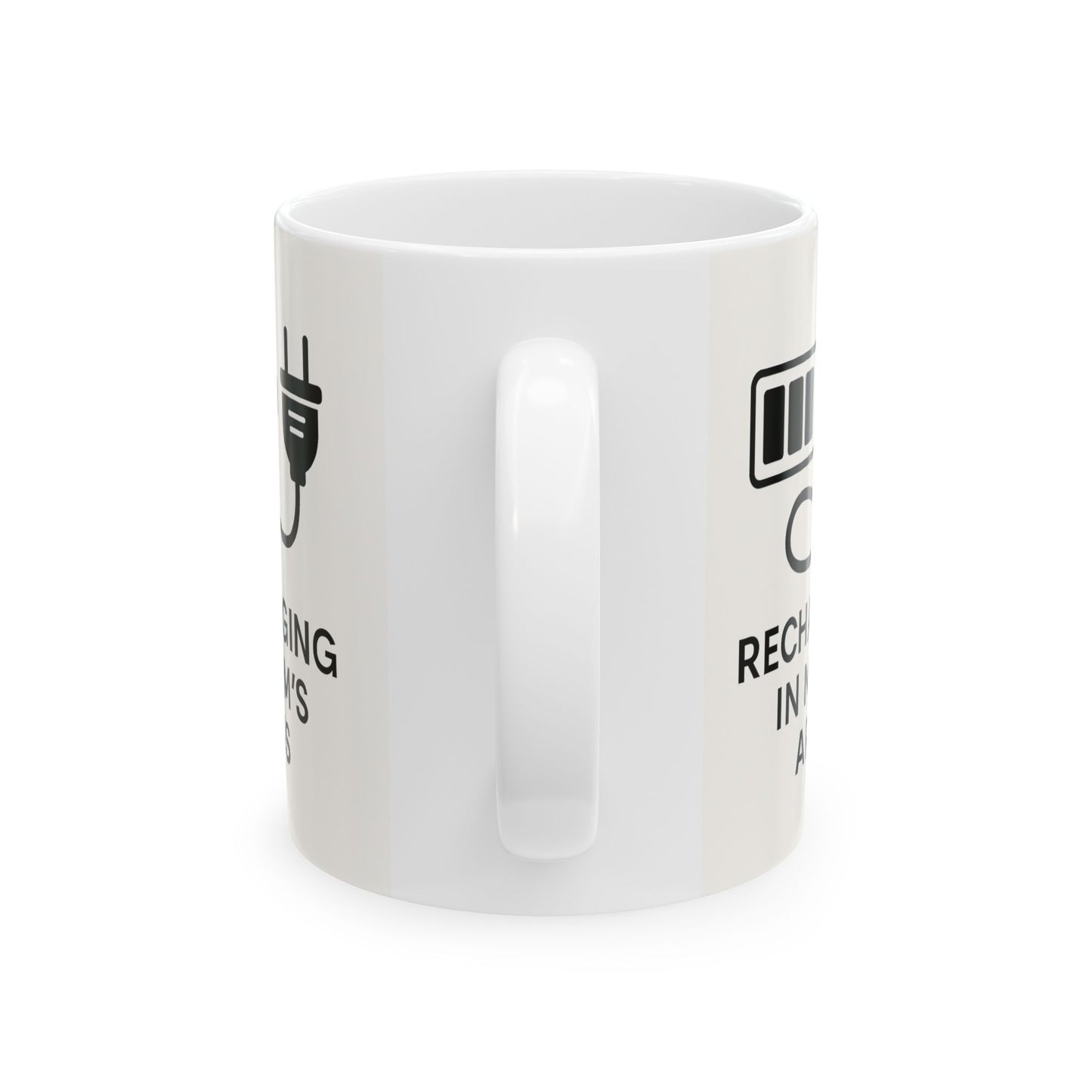 Recharge Your Mom's Energy Ceramic Mug - Perfect Gift for Moms