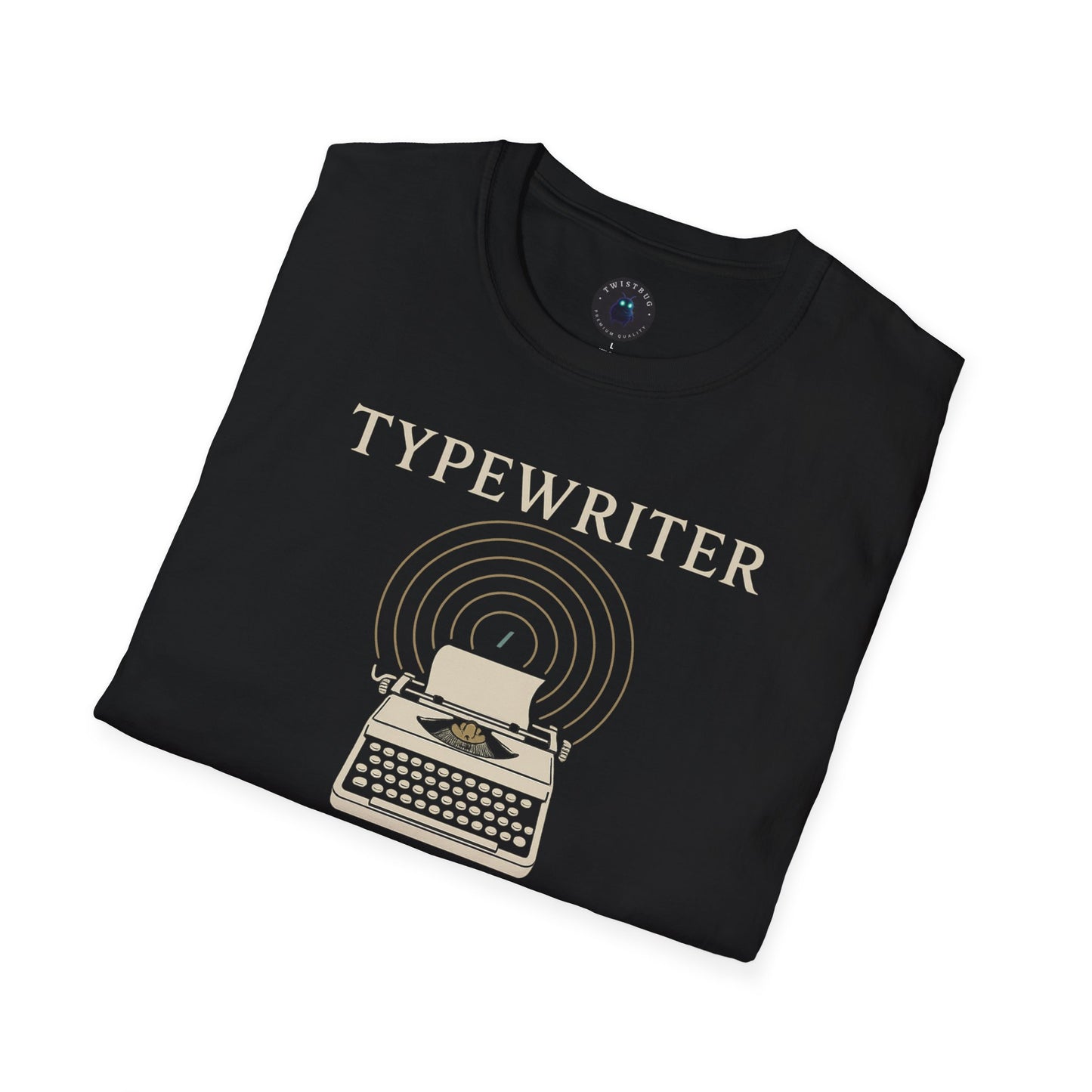 Typewriter of Echoes Retro Writer T-Shirt