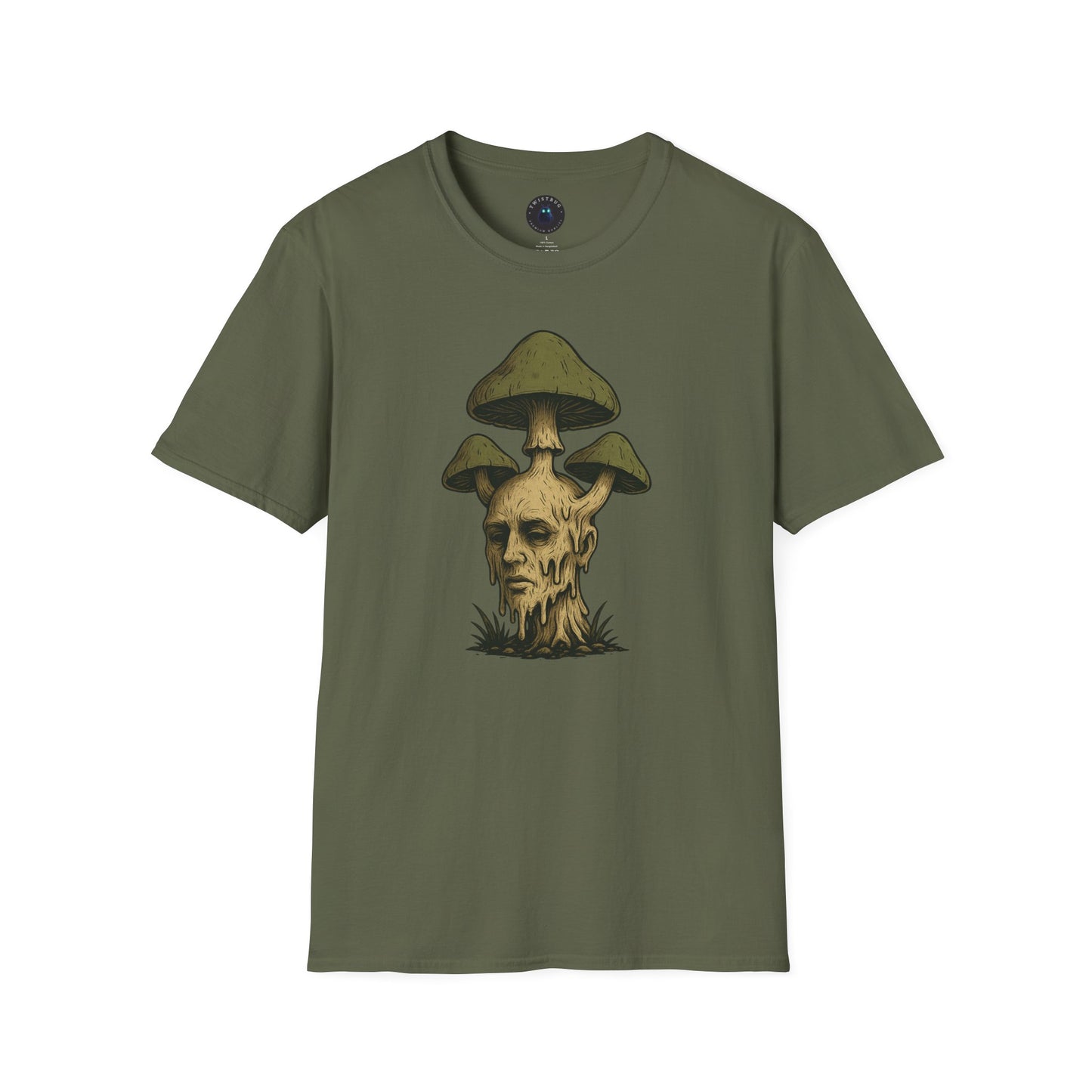 Mycelium Mind T-Shirt | Surreal Mushroom Design