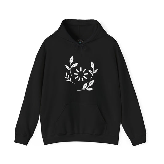 Nature-Inspired Unisex Hoodie: "The Forest is Buffering, Please Wait" Design