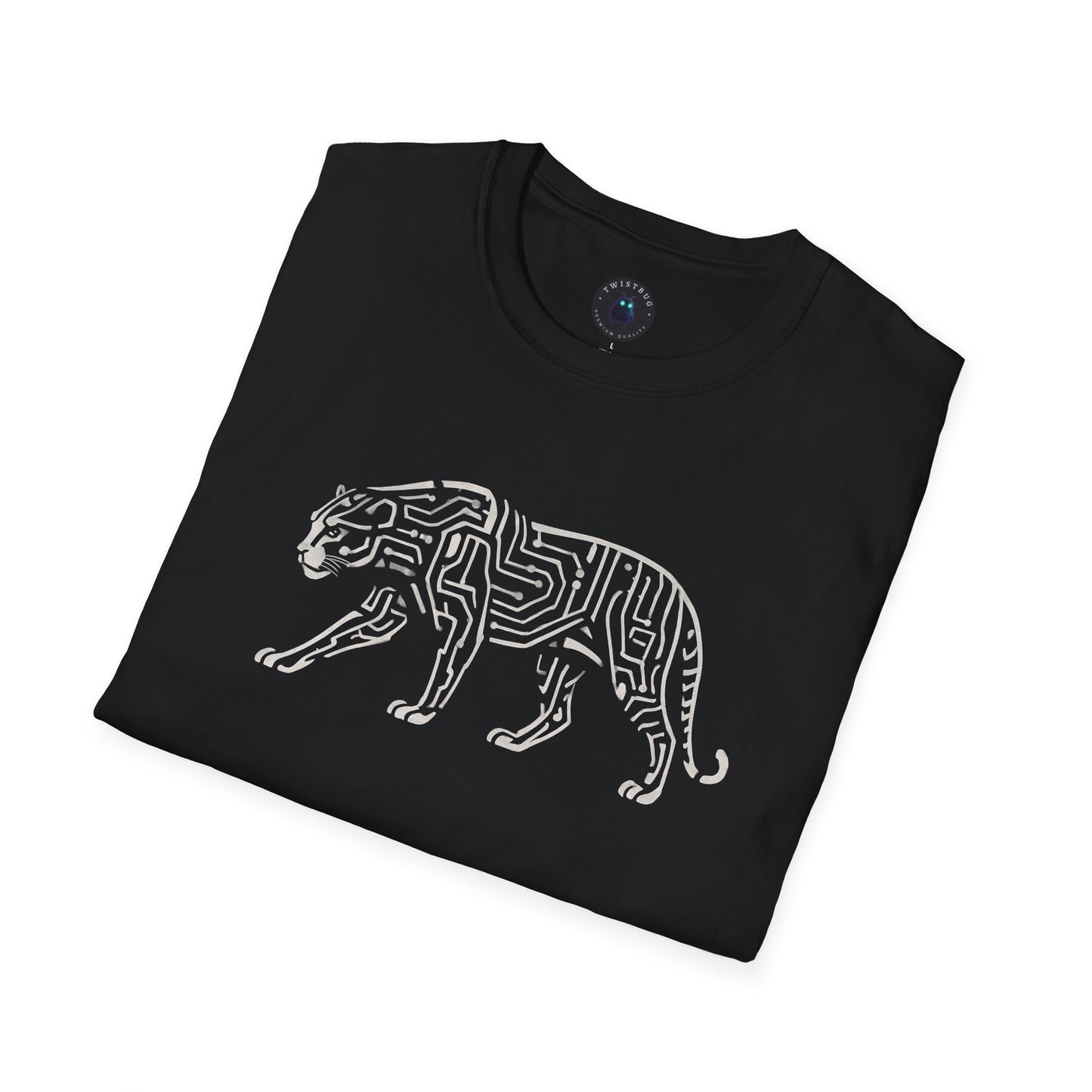 Cyber Tiger T-Shirt | Futuristic Animal Design