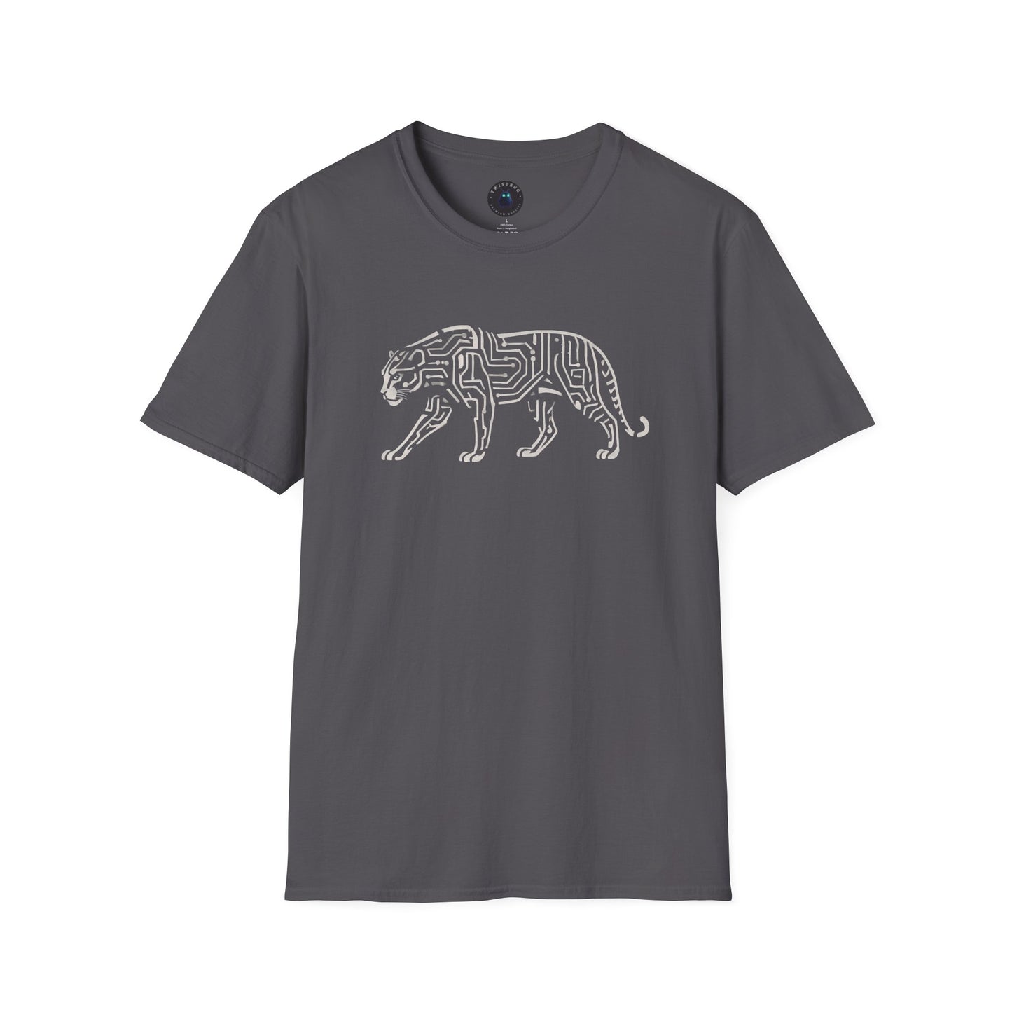 Cyber Tiger T-Shirt | Futuristic Animal Design