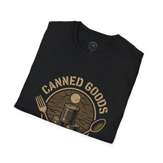 Canned Goods = Currency T-Shirt — Survivalist Symbol Tee