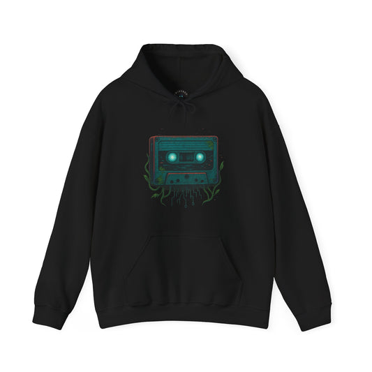 Vintage Cassette Sweatshirt - Protecting the Old Frequencies Design