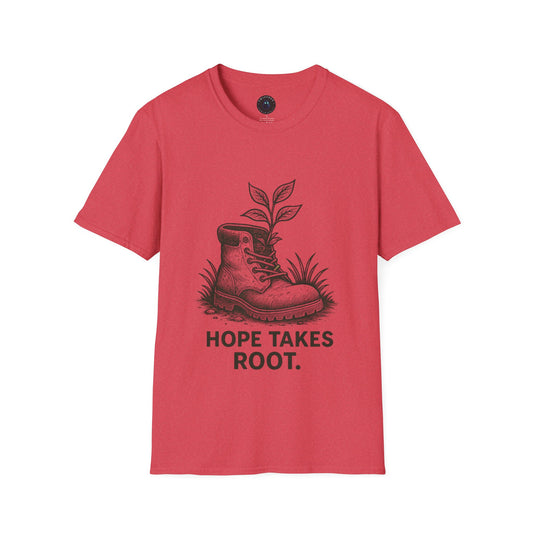 Hope Takes Root T-Shirt – Uplifting Nature Graphic Tee | Twistbug
