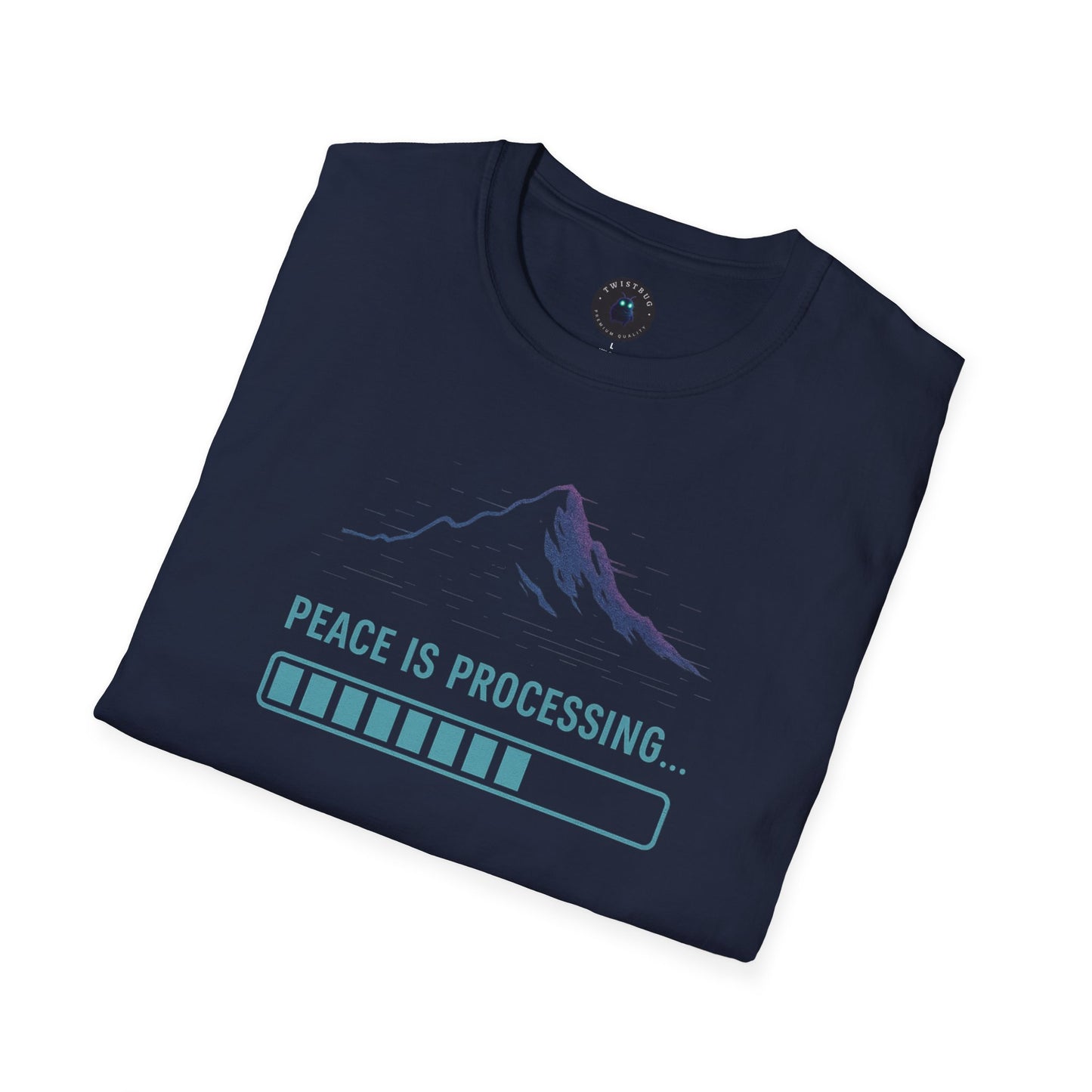 Peace Is Processing — Tech Zen Tee