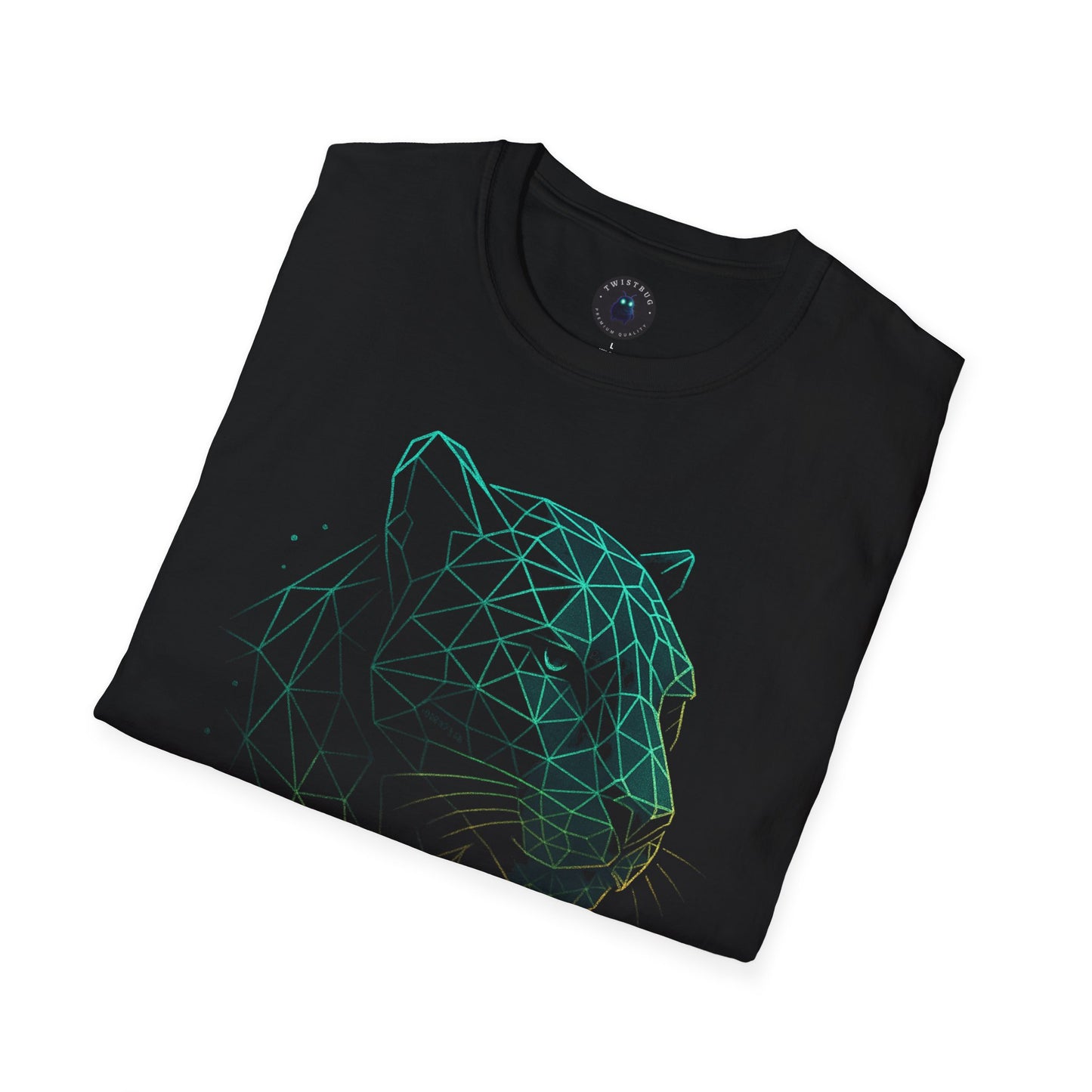 Neon Panther Tee — Cyber Jungle Streetwear