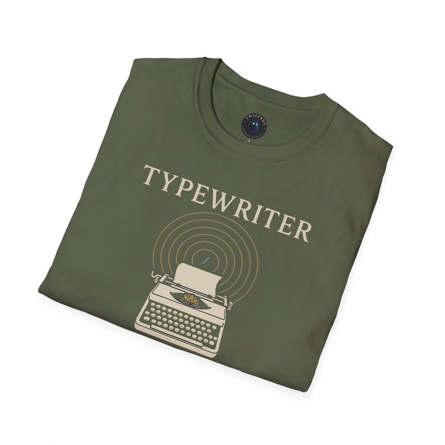 Typewriter of Echoes Retro Writer T-Shirt