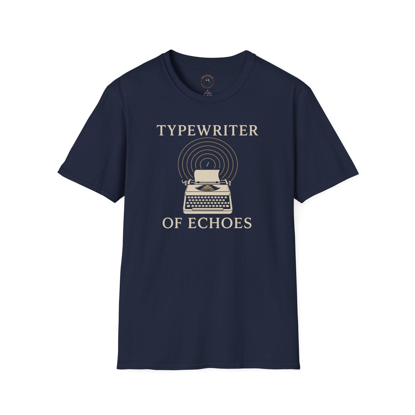 Typewriter of Echoes Retro Writer T-Shirt