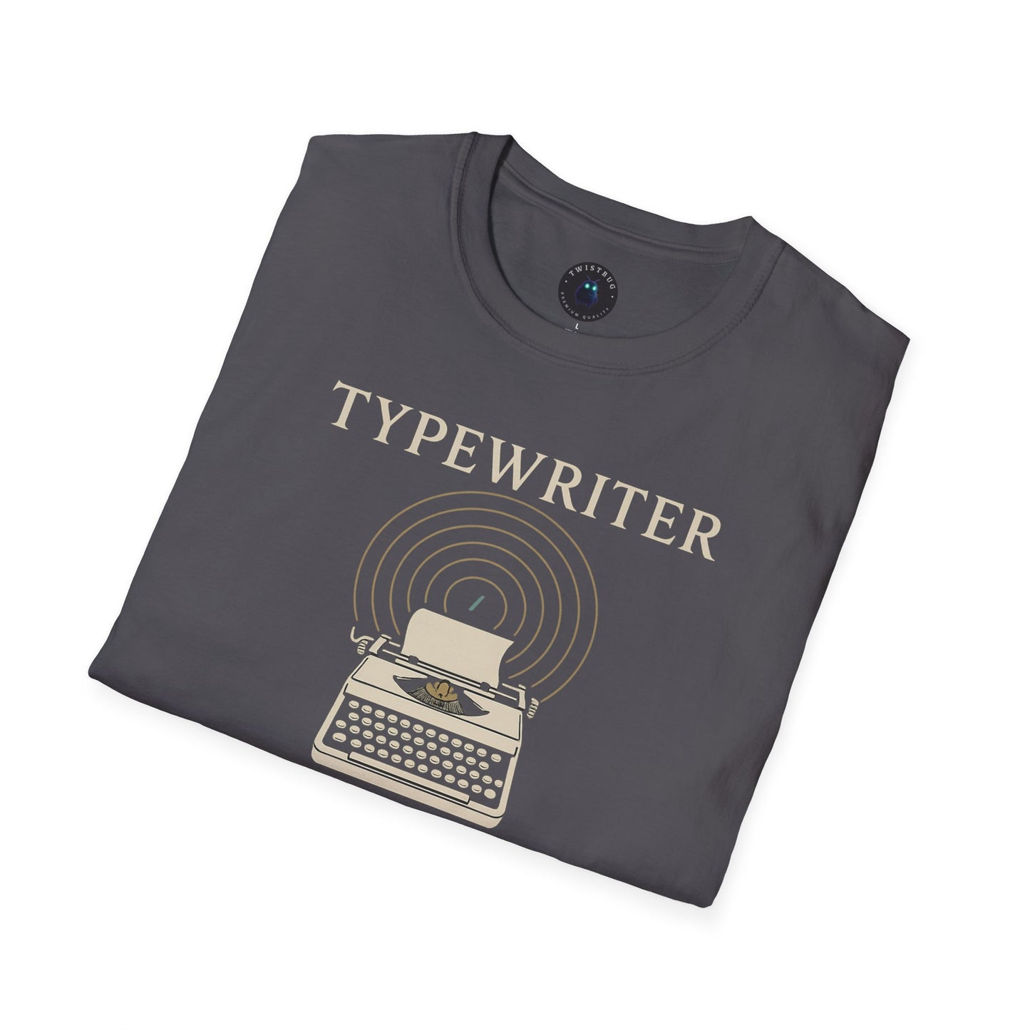 Typewriter of Echoes Retro Writer T-Shirt