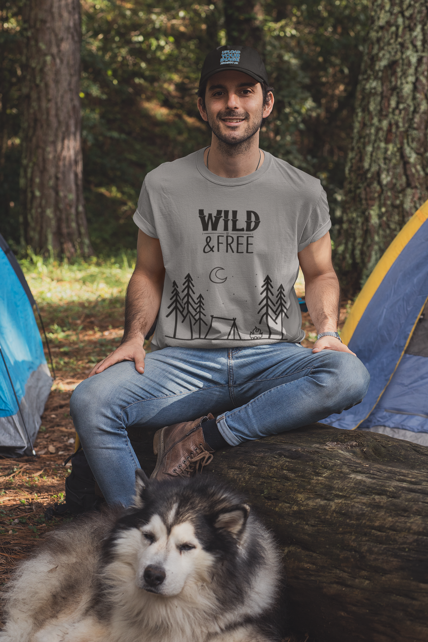 Unisex Wild and Free T-shirt, Adventure Apparel, Camping Shirt, Nature Lover Gift, Outdoorsy Vibes, Summer Wardrobe Essential