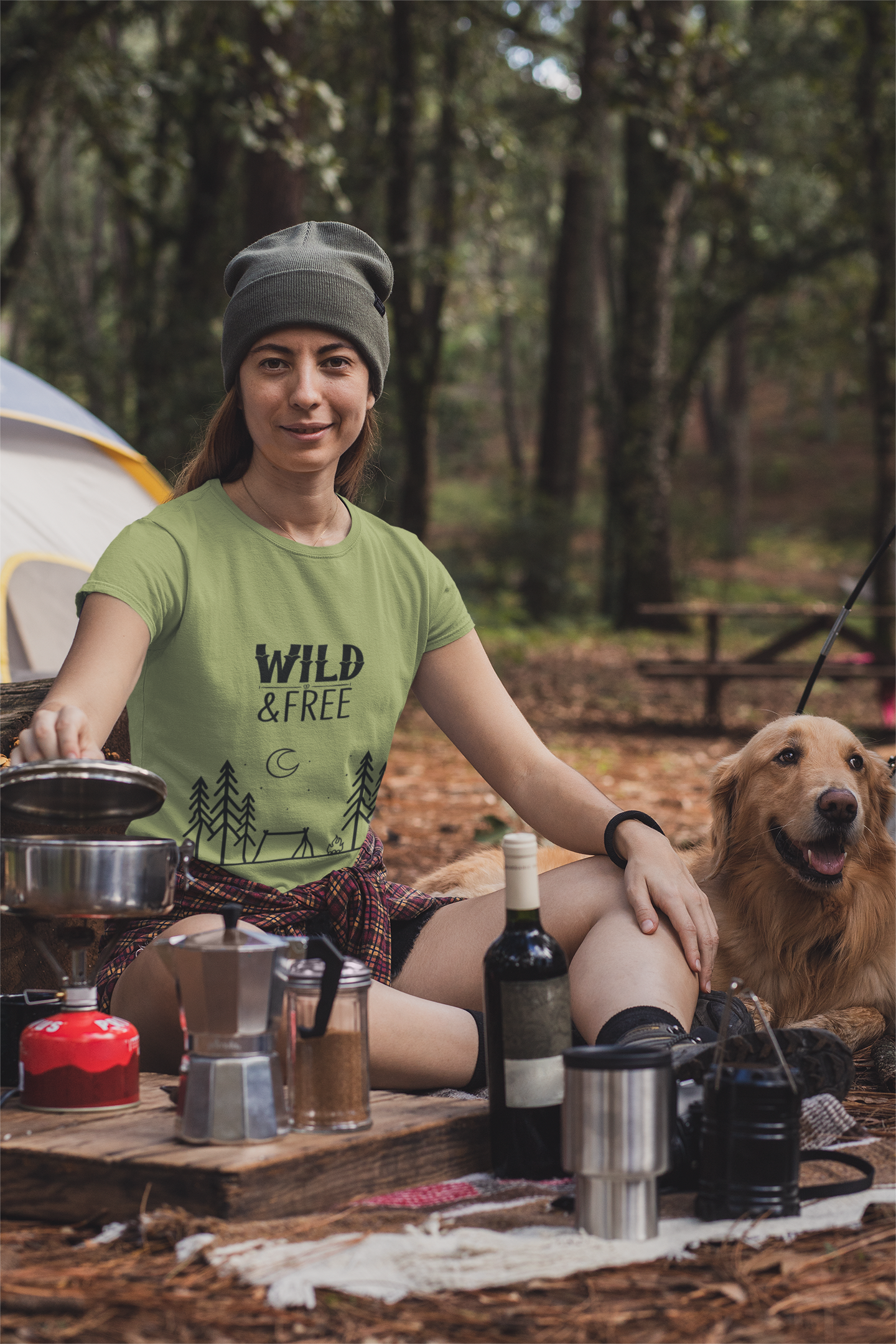 Unisex Wild and Free T-shirt, Adventure Apparel, Camping Shirt, Nature Lover Gift, Outdoorsy Vibes, Summer Wardrobe Essential