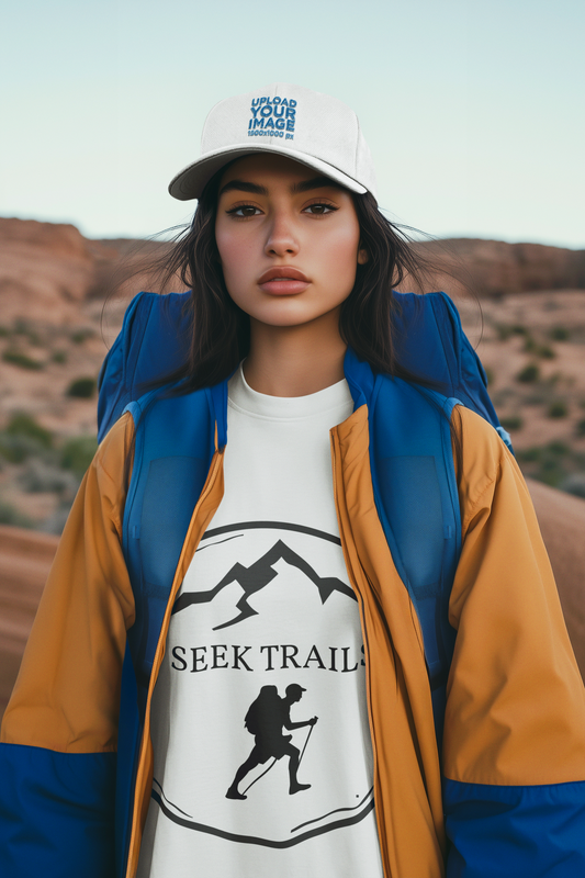 Adventure-Inspired Unisex T-Shirt - "Seek Trails" Hiking Tee